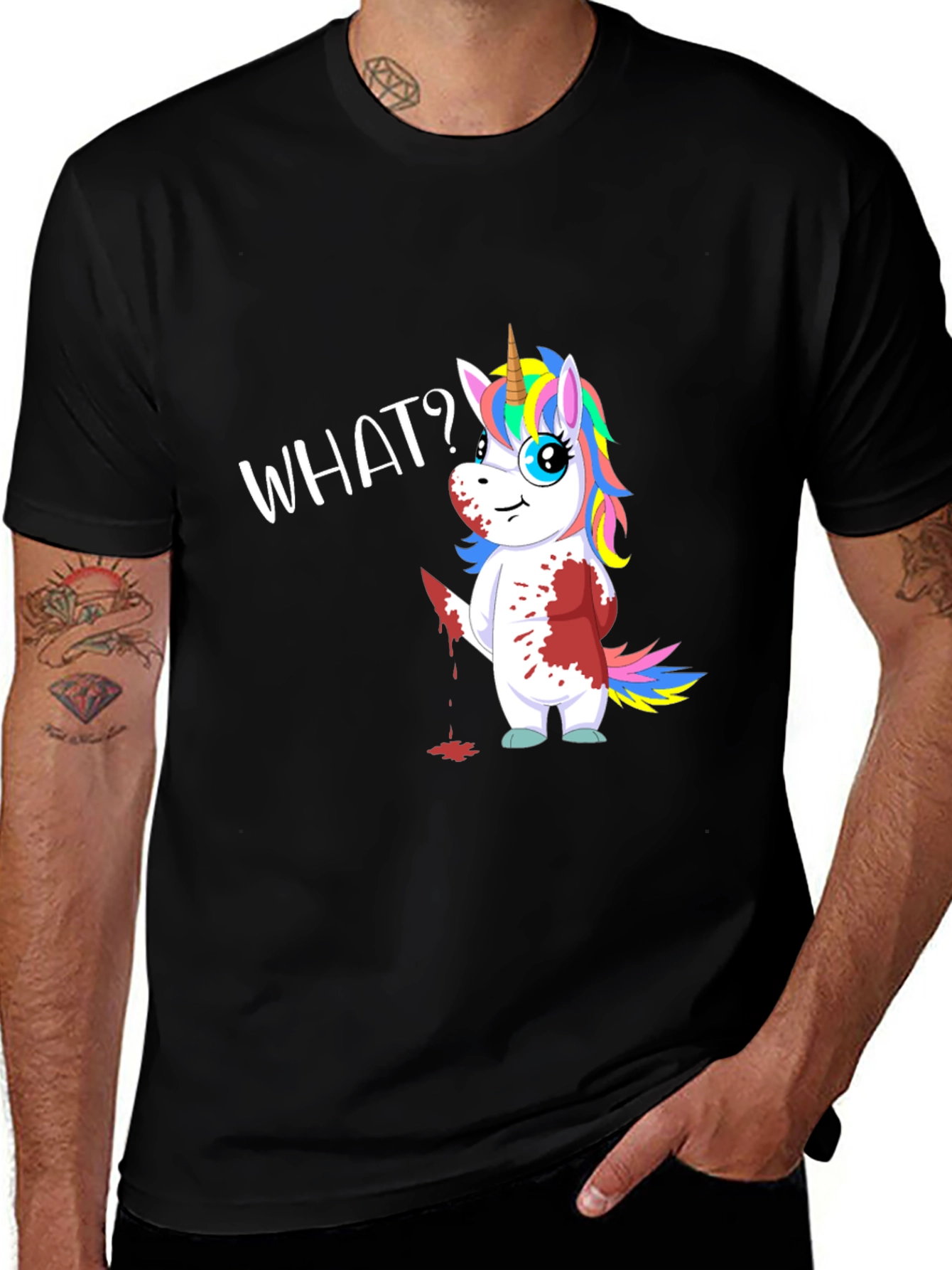 Variant 23 of Unicorn What? T-Shirt - Cute & Funny!