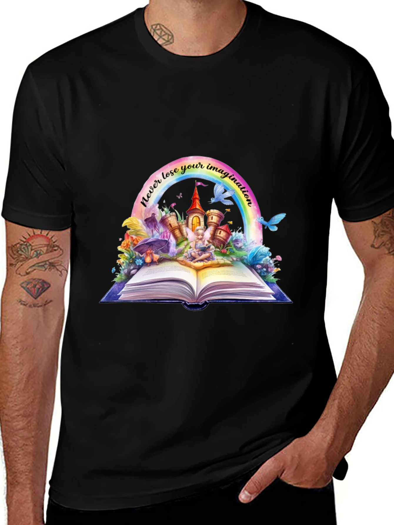 Imagination Book T-Shirt