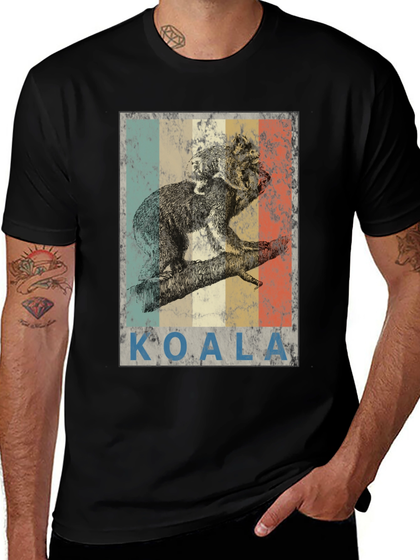 Variant 8 of Vintage Koala Bear Graphic T-Shirt