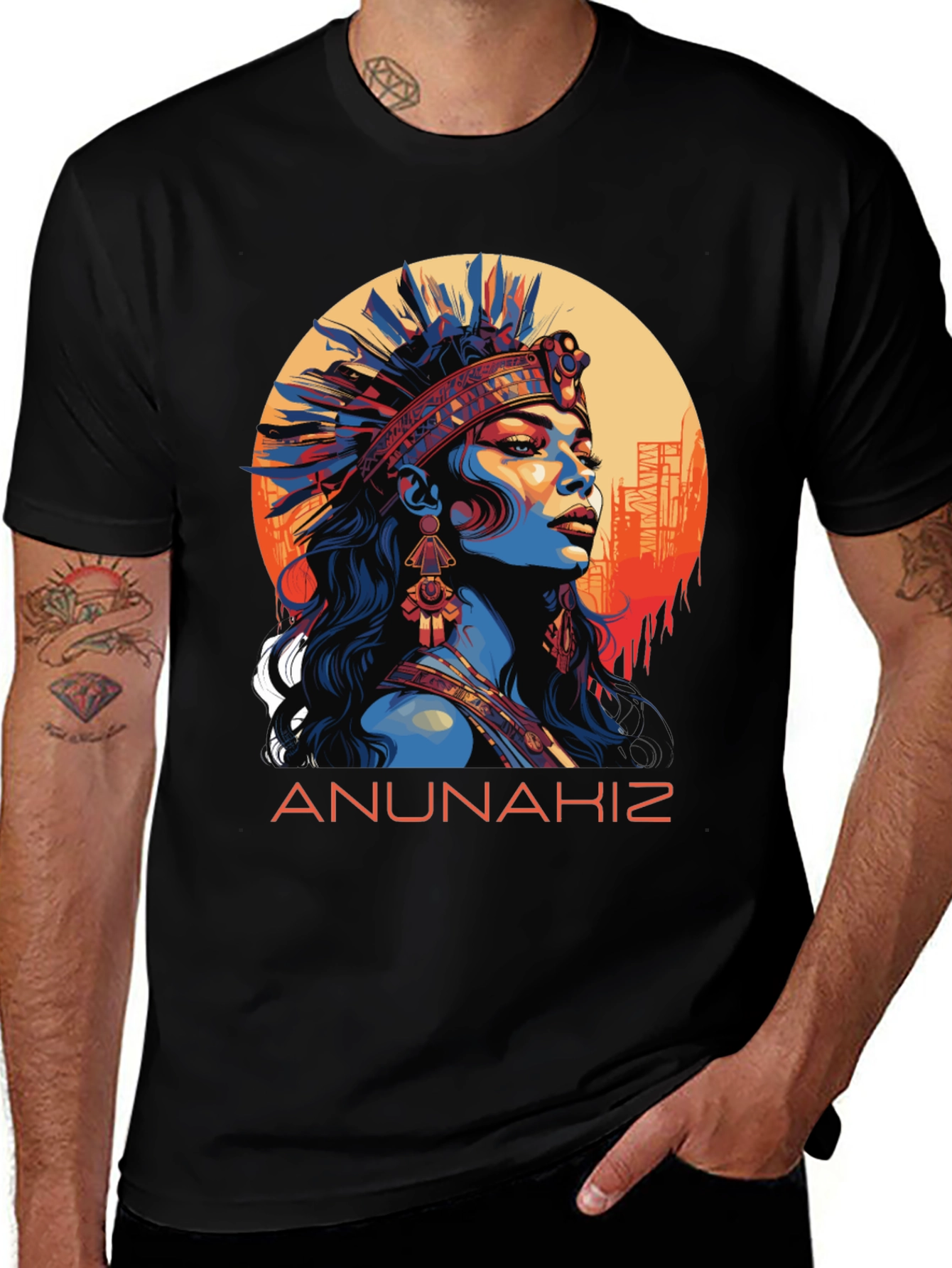 Variant 8 of Anunaki Graphic T-Shirt