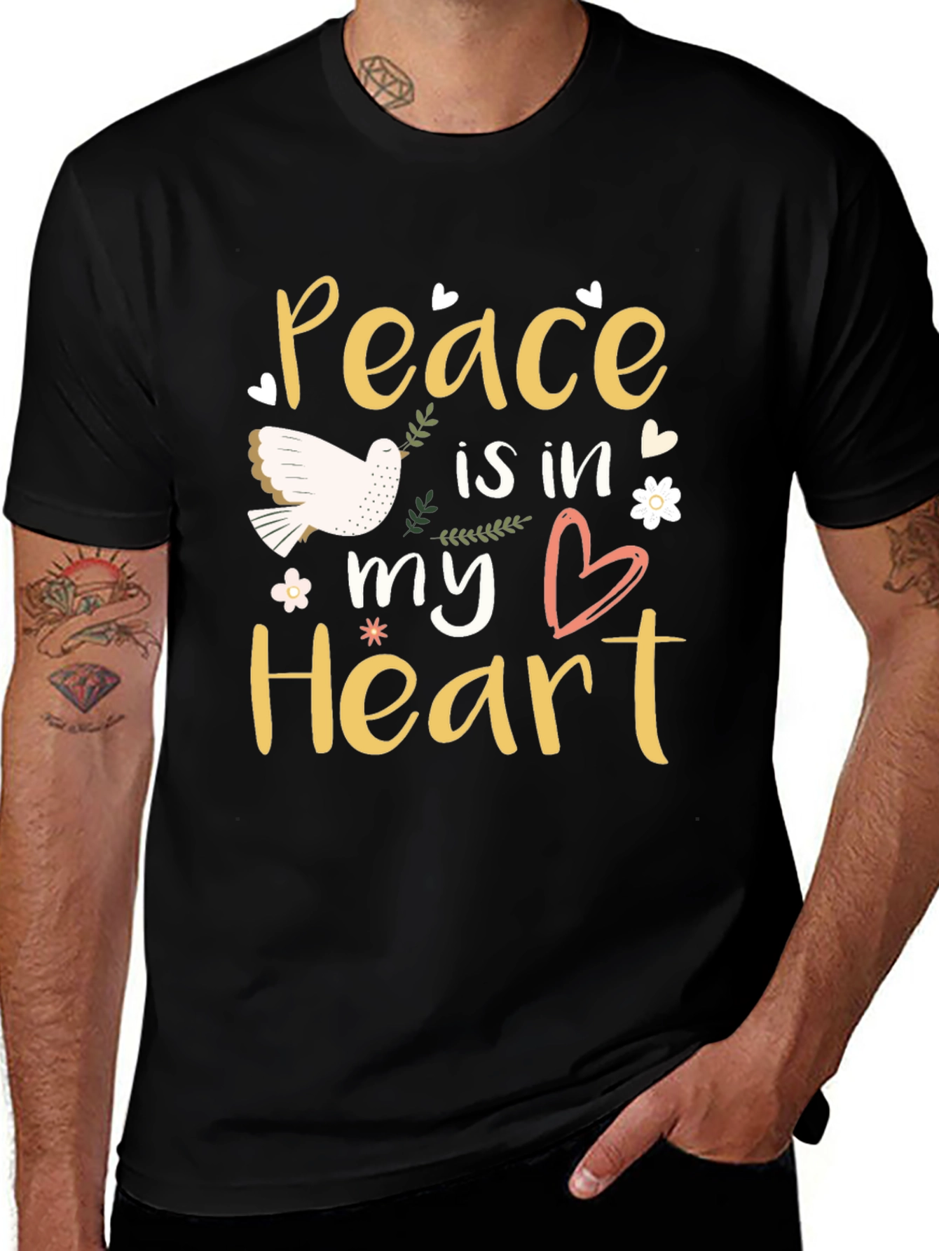 Variant 29 of Peace In My Heart Graphic Tee