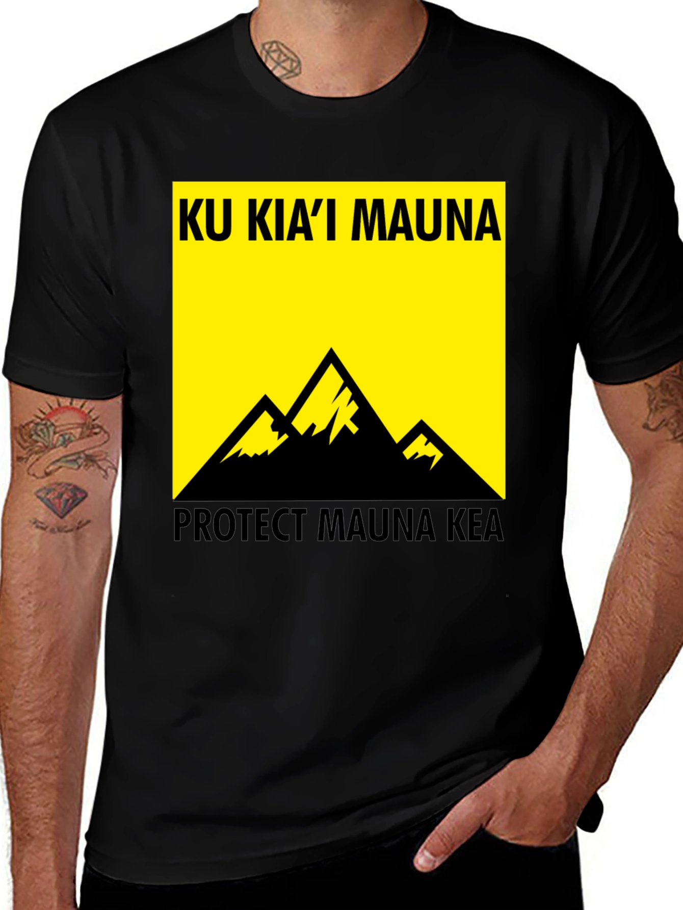 Ku Kia'i Mauna Protect Mauna Kea T-Shirt
