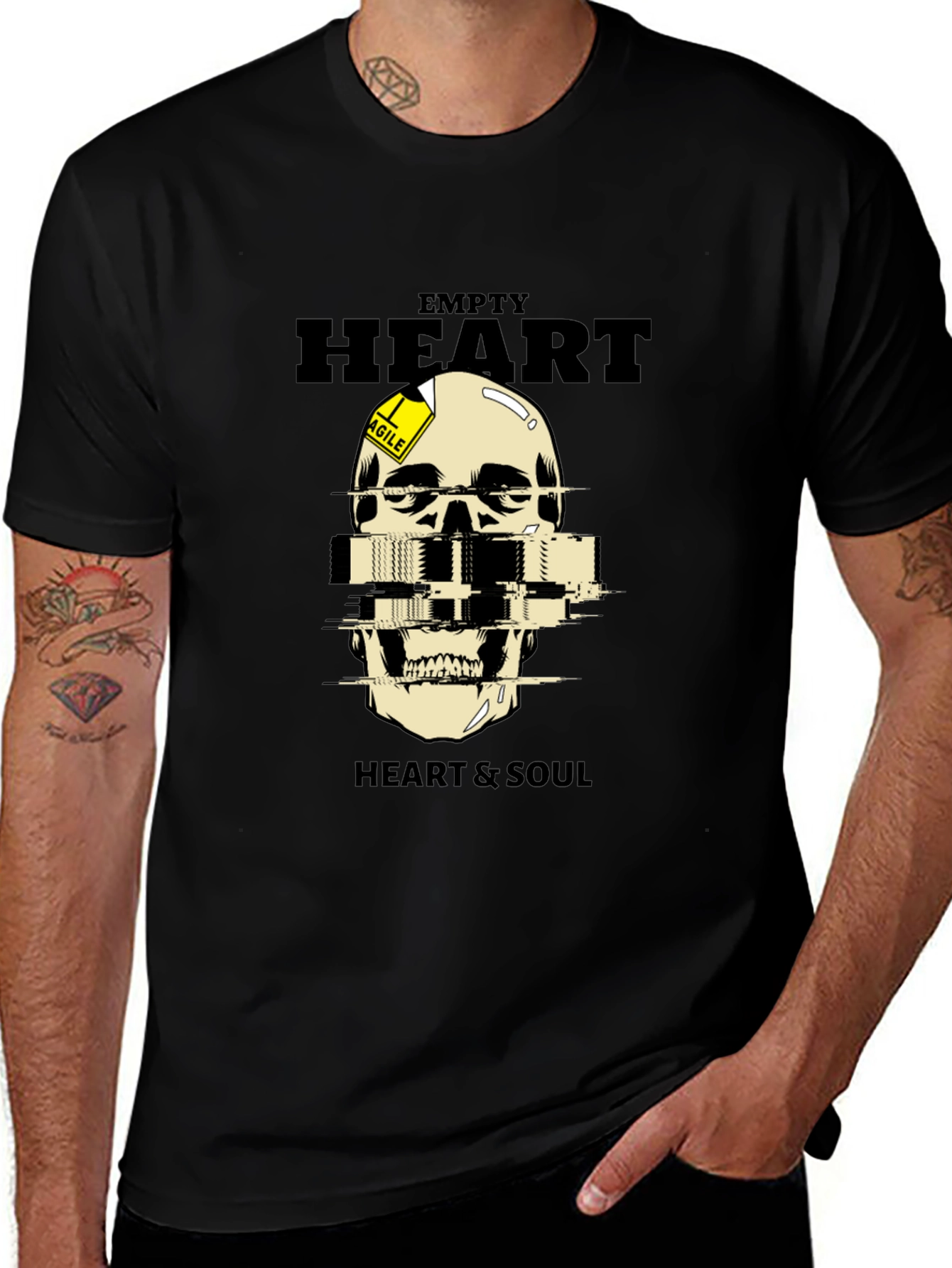 Variant 14 of Empty Heart & Soul Graphic T-Shirt