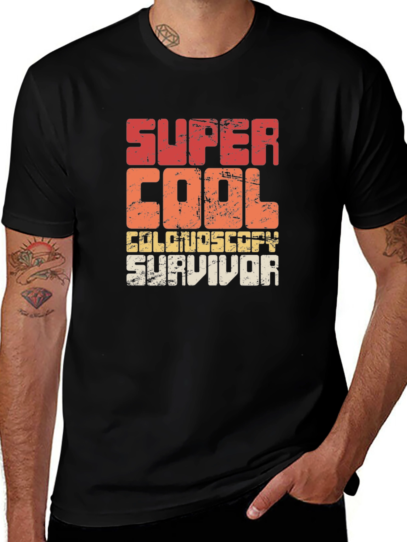 Variant 7 of Super Cool Colonoscopy Survivor T-Shirt