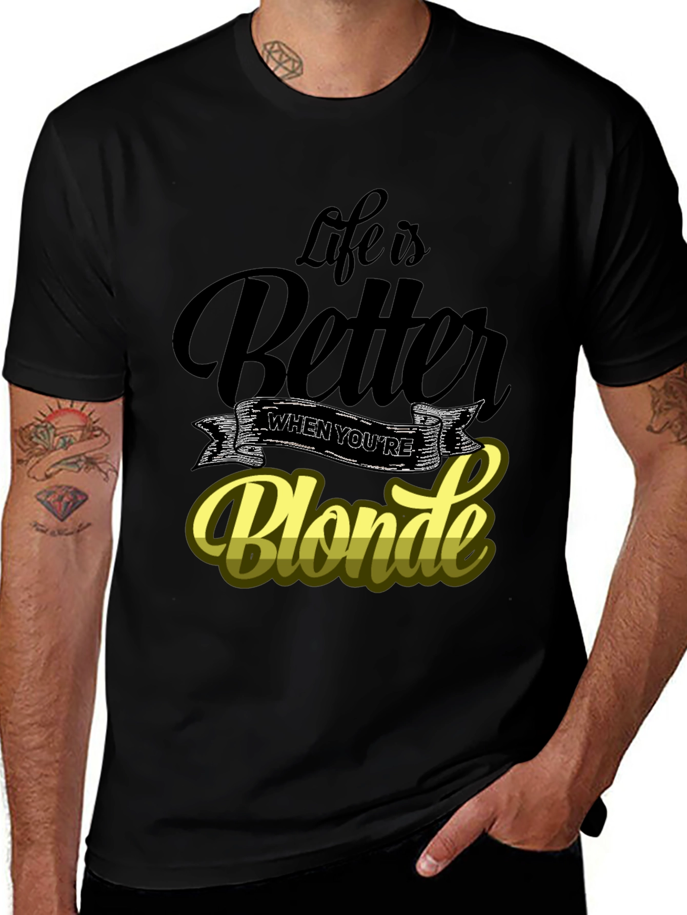 Variant 12 of Life is Better When You're Blonde T-Shirt