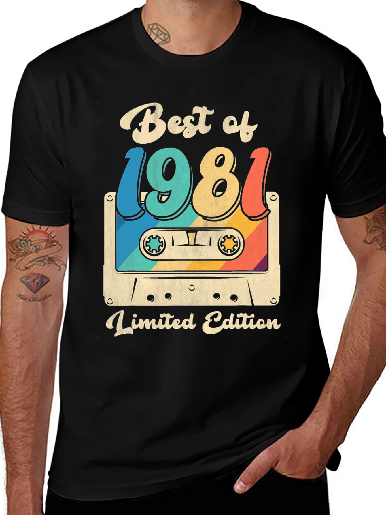 Variant 20 of Best of 1981 Limited Edition Cassette T-Shirt