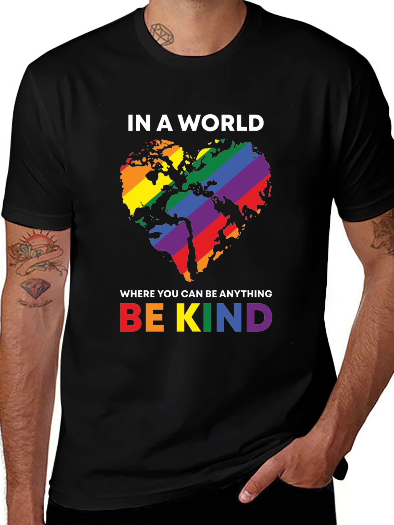 Variant 25 of Be Kind LGBTQ Pride T-Shirt