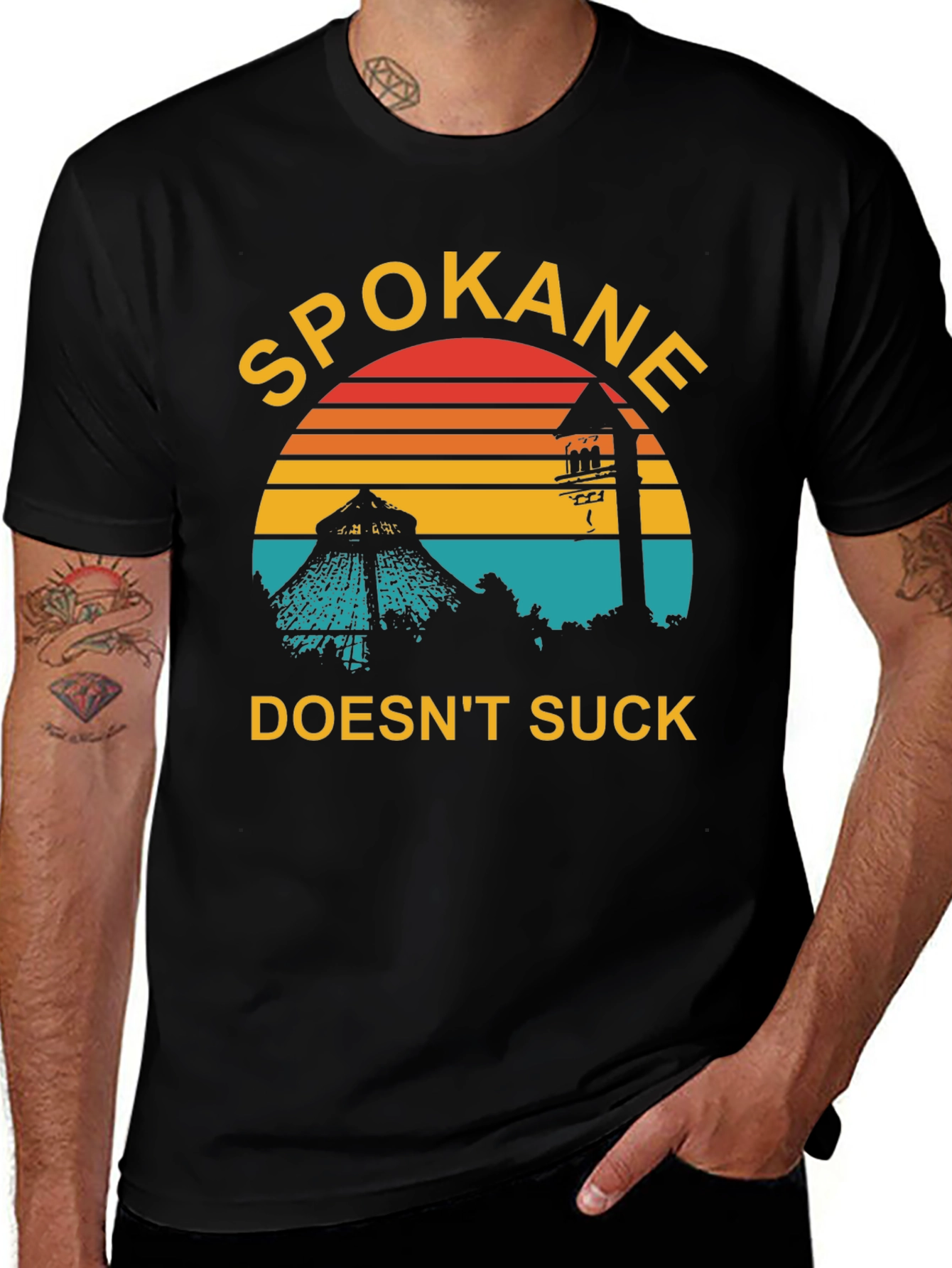 Spokane Doesn't Suck Graphic Tee
