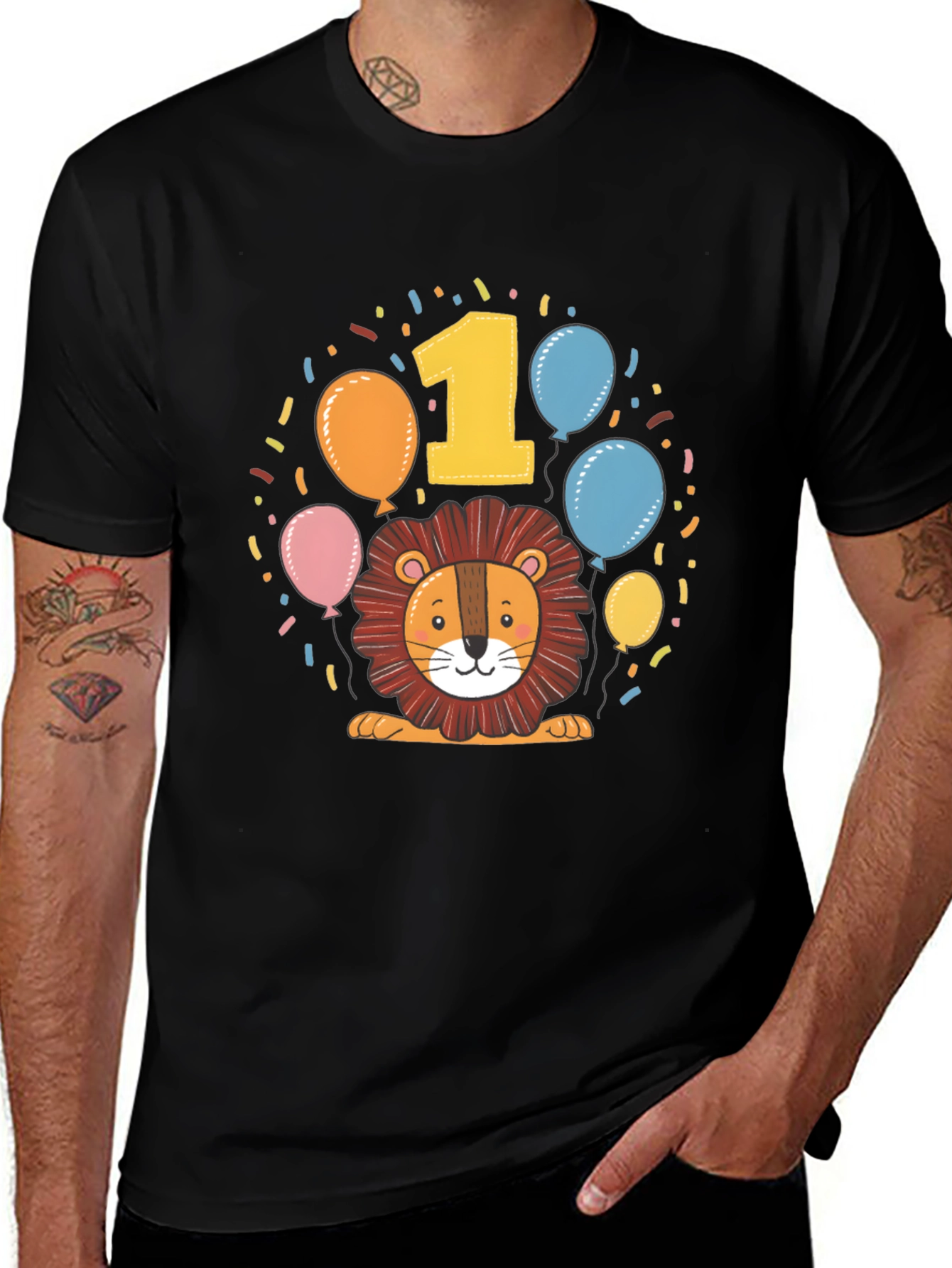 1st Birthday Lion T-Shirt