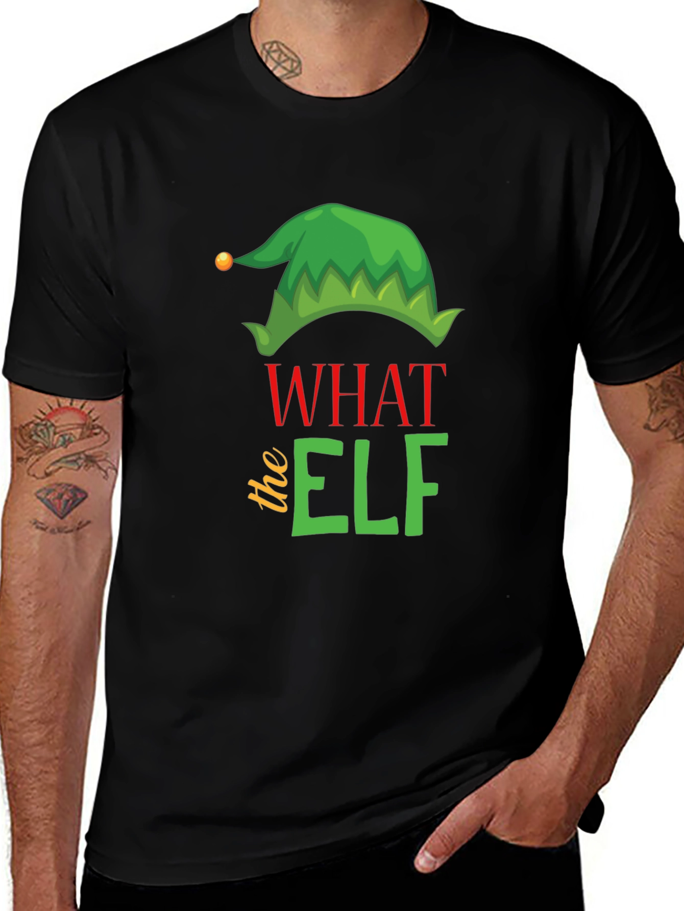 Variant 17 of What the Elf Graphic T-Shirt