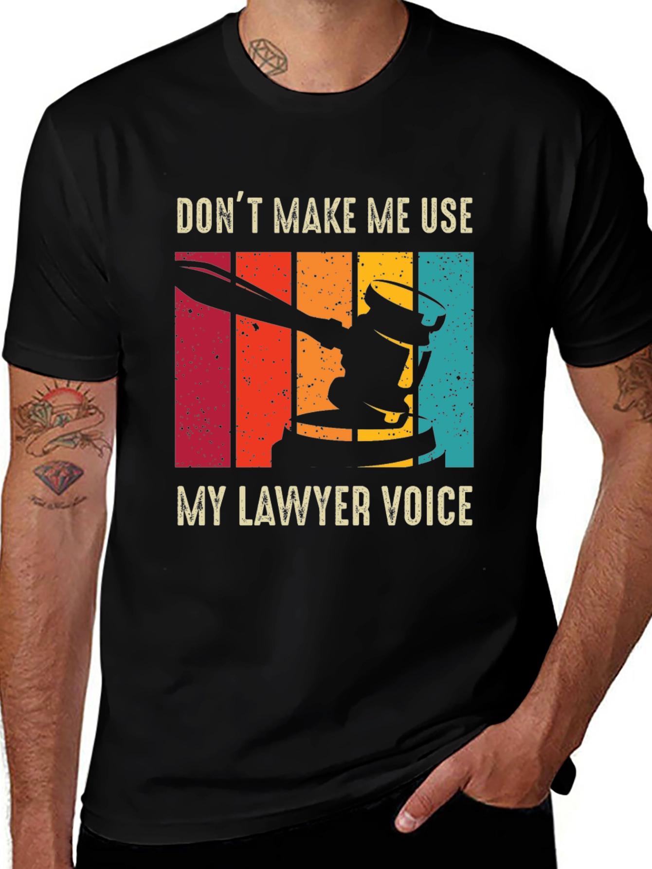 Variant 16 of Lawyer Voice Novelty T-Shirt