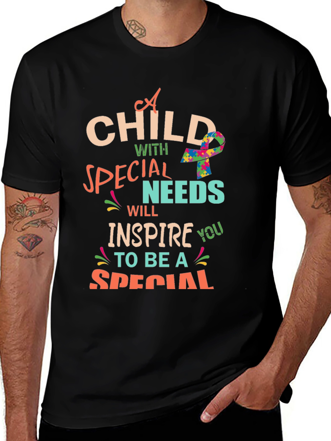 Variant 15 of Inspirational Autism Awareness T-Shirt