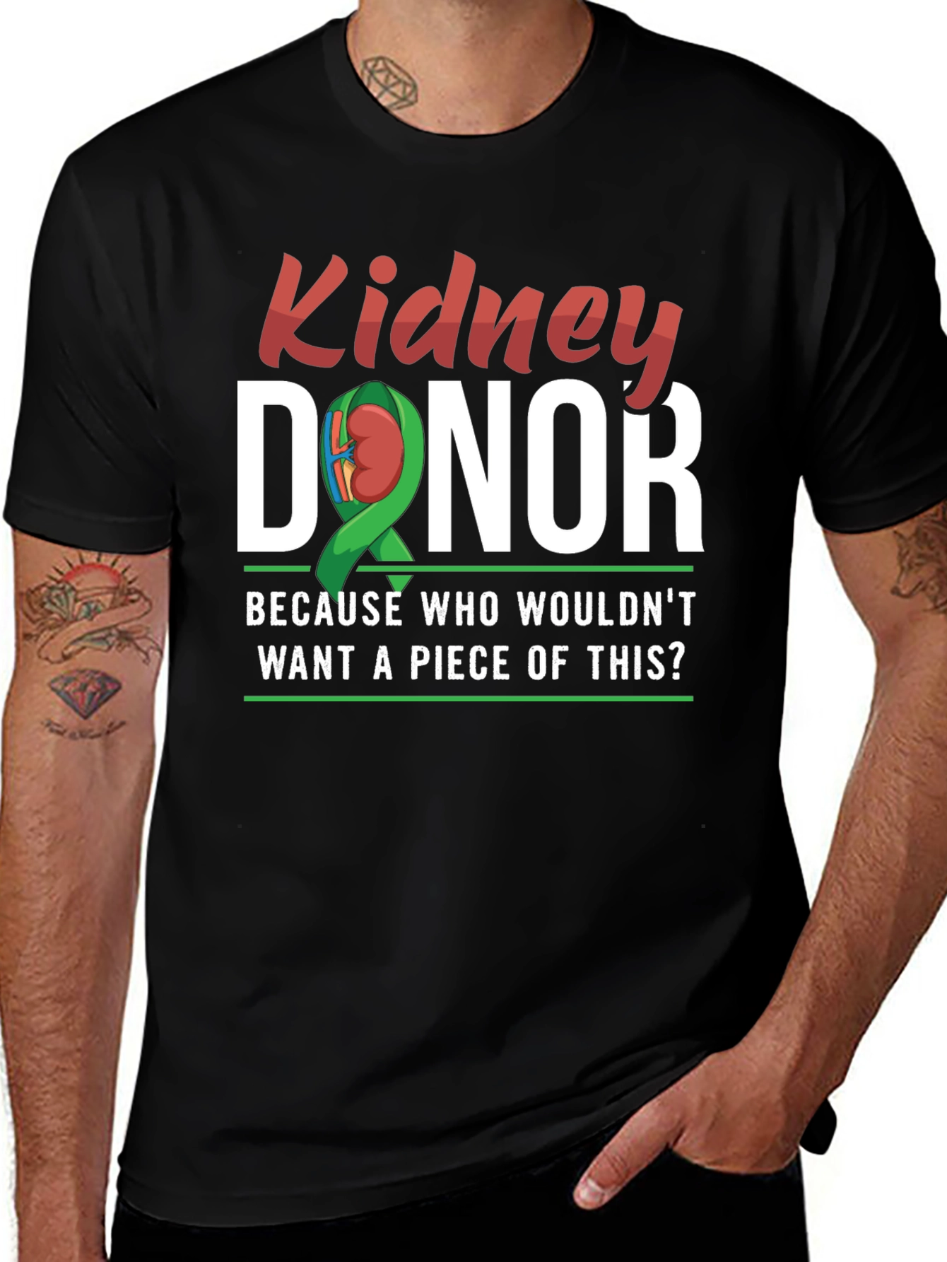 Variant 23 of Kidney Donor Graphic T-Shirt