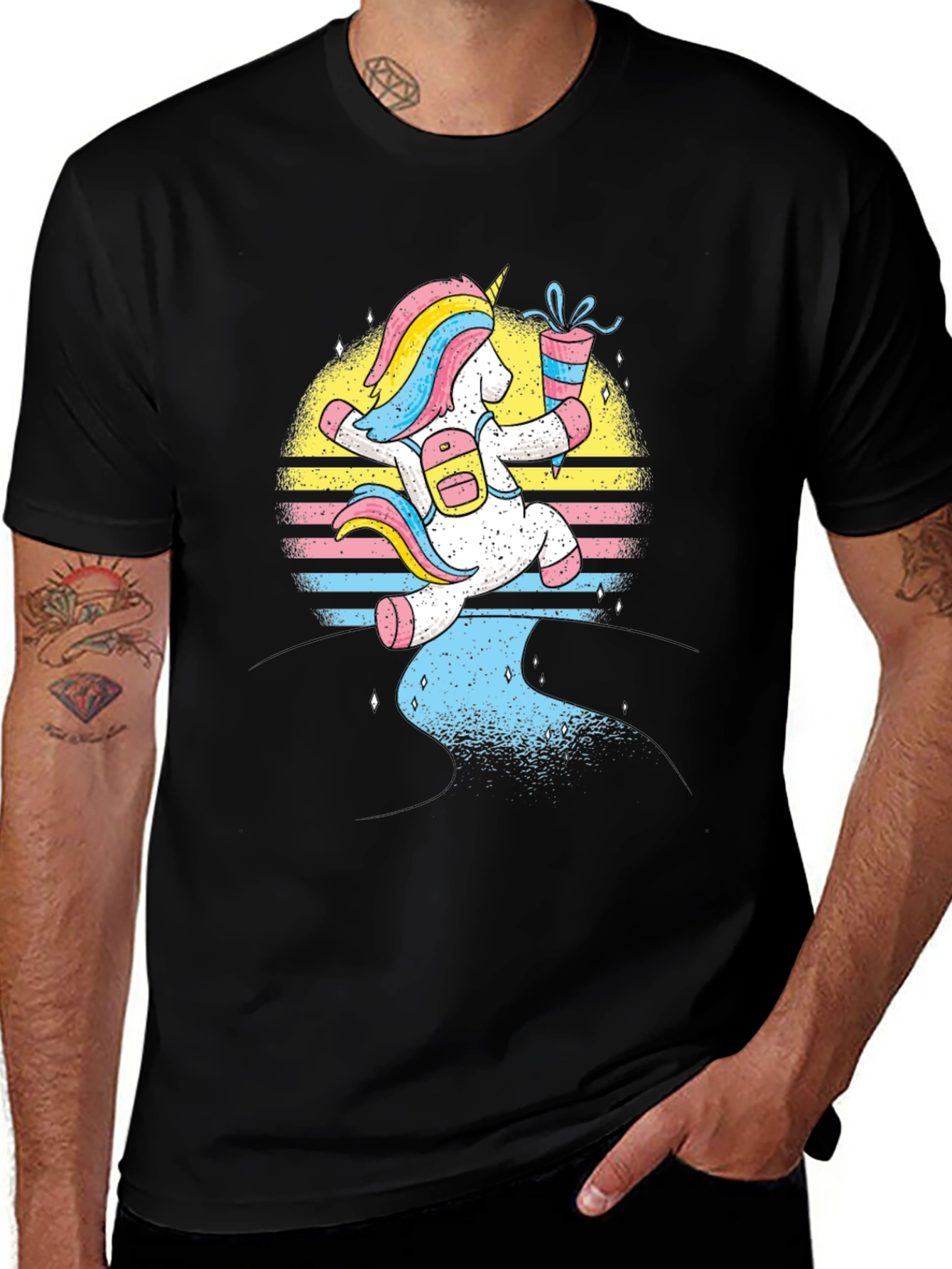 Variant 28 of Unicorn Back to School T-Shirt