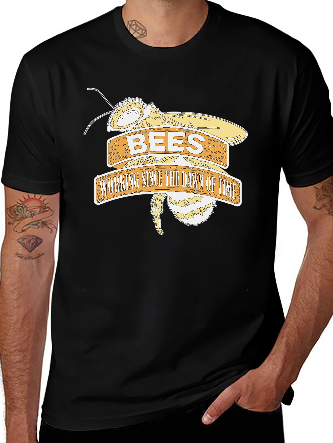 Variant 14 of Bees Working Since Dawn T-Shirt
