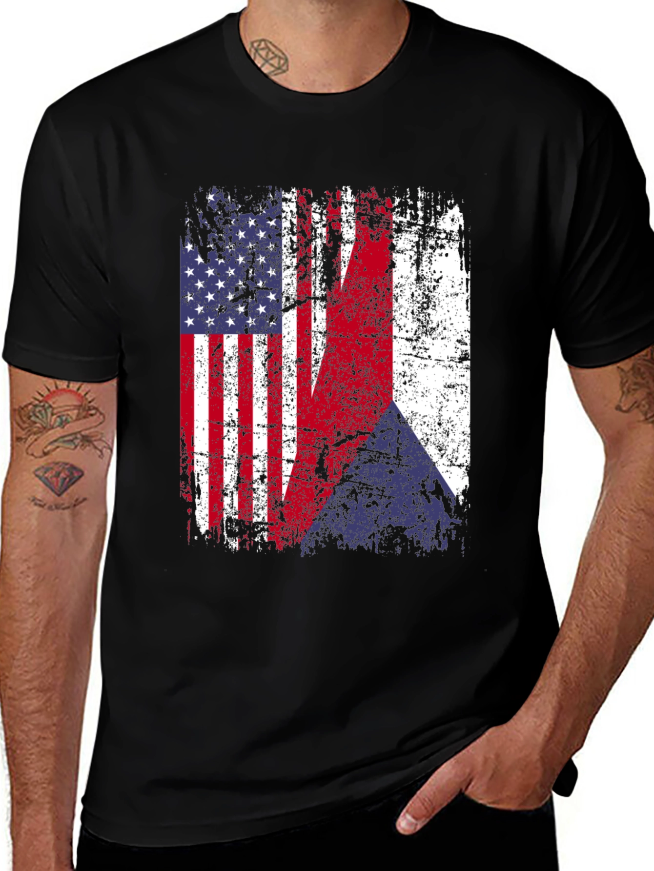 Variant 11 of USA Colorado Flag Graphic Tee