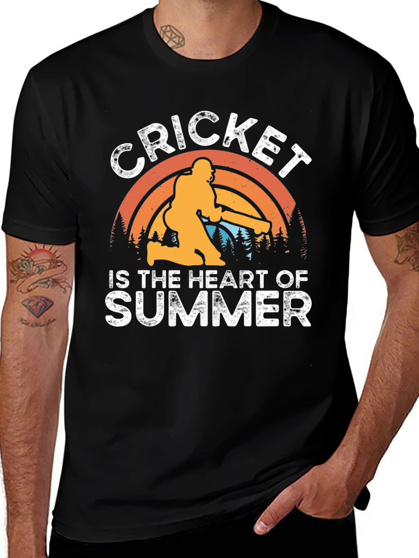 Cricket is the Heart of Summer T-Shirt