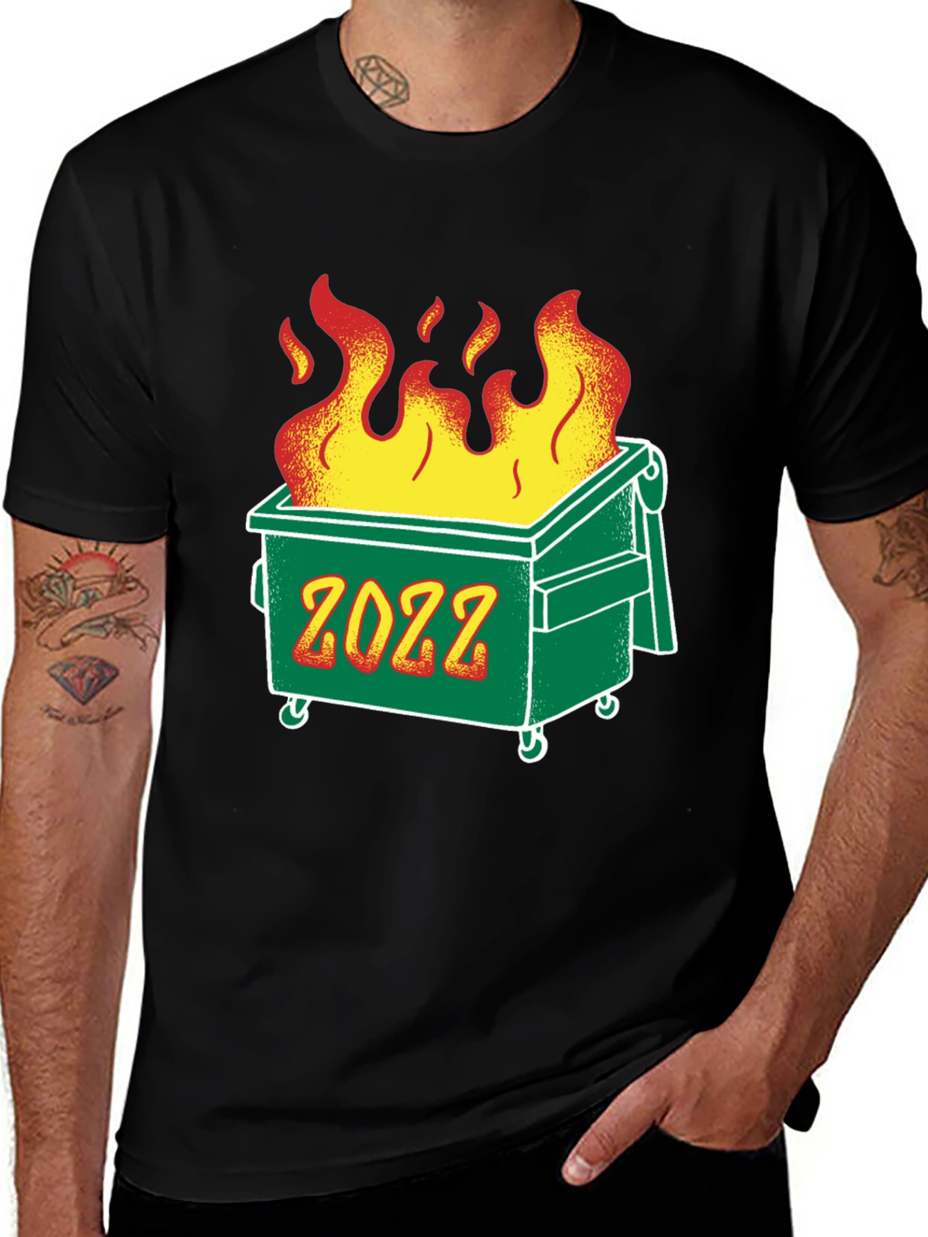 Variant 30 of 2022 Dumpster Fire T-Shirt