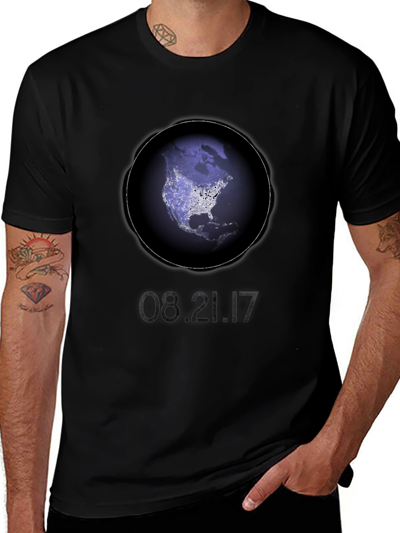 Eclipse 2017 T-Shirt - Total Solar Eclipse Souvenir Tee