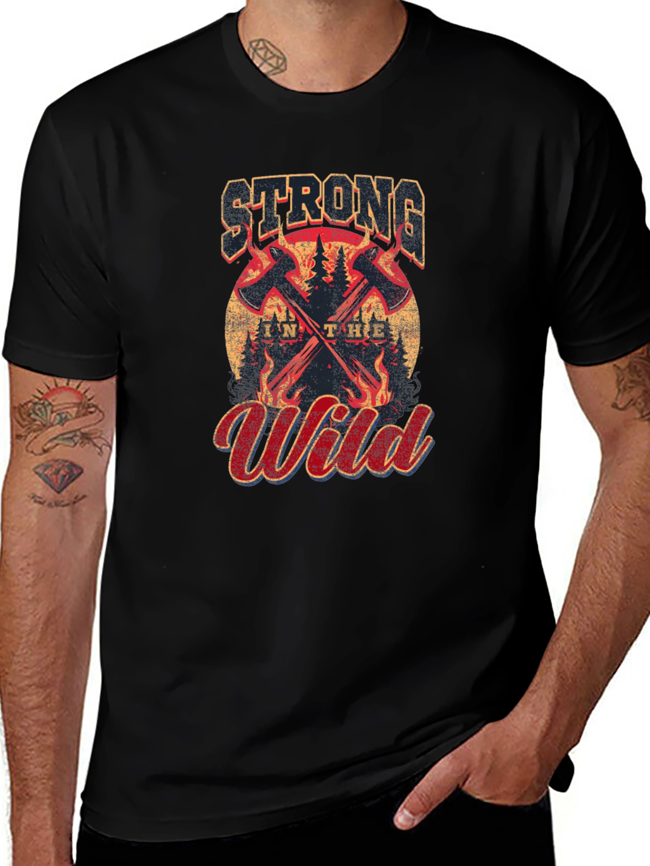 Variant 13 of Strong In The Wild Graphic Tee