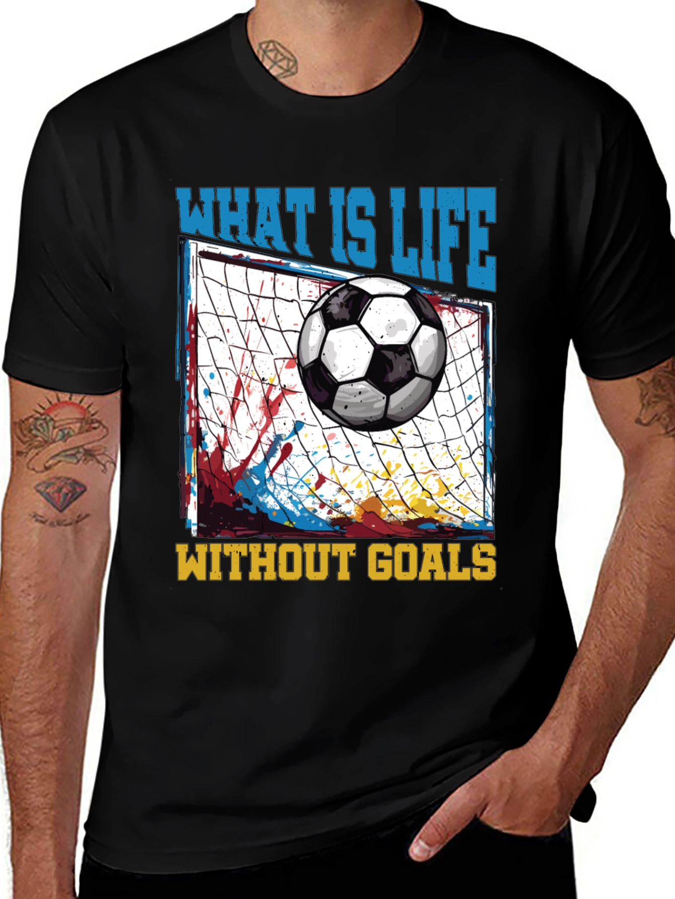 Soccer T-Shirt - What is Life Without Goals