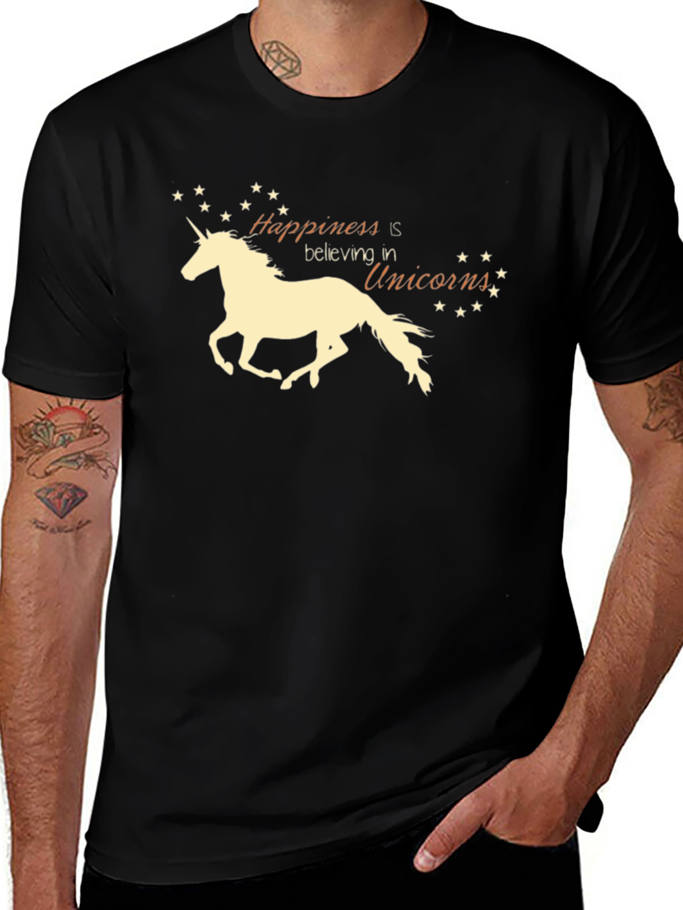 Variant 27 of Unicorn Belief T-Shirt - Magical Happiness Tee