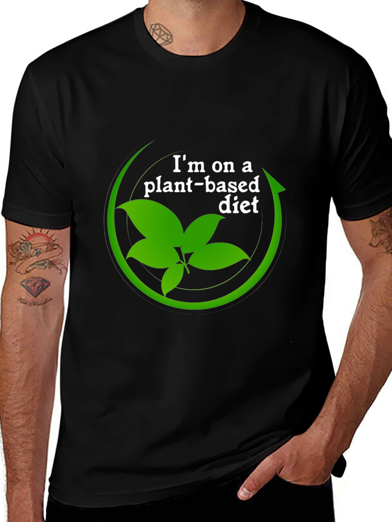 Variant 13 of Plant-Based Diet T-Shirt - Vegan Lifestyle Tee