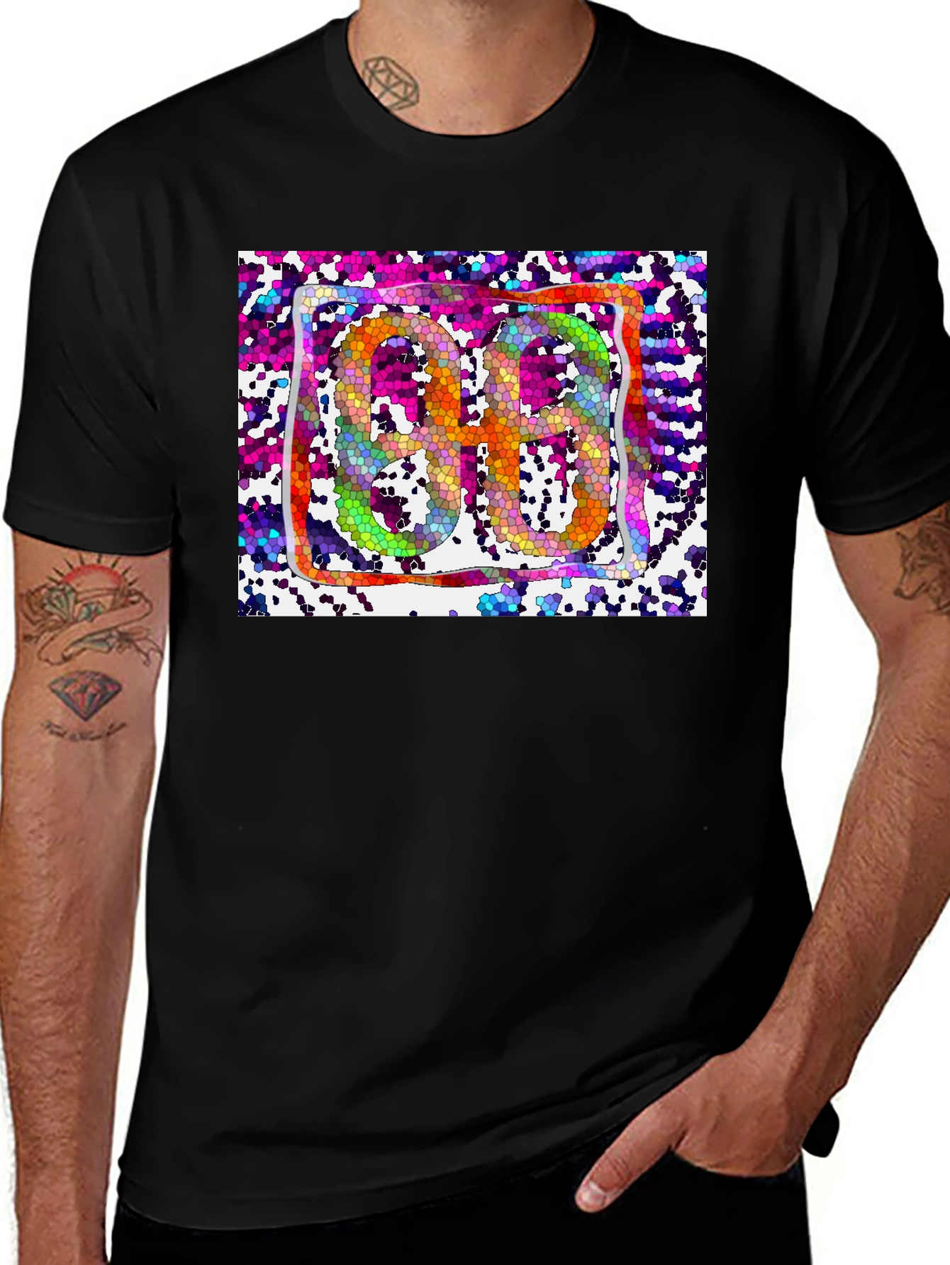 Variant 17 of Abstract Number T-Shirt