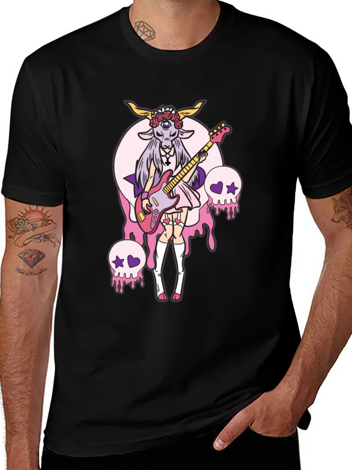 Variant 28 of Occult Goat Girl Graphic Tee