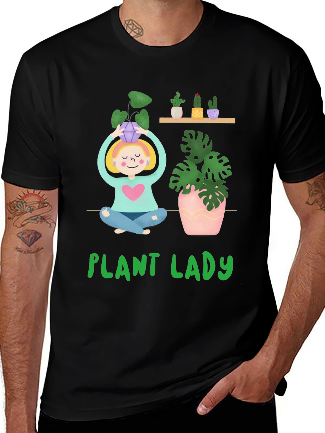 Variant 17 of Plant Lady Graphic Tee