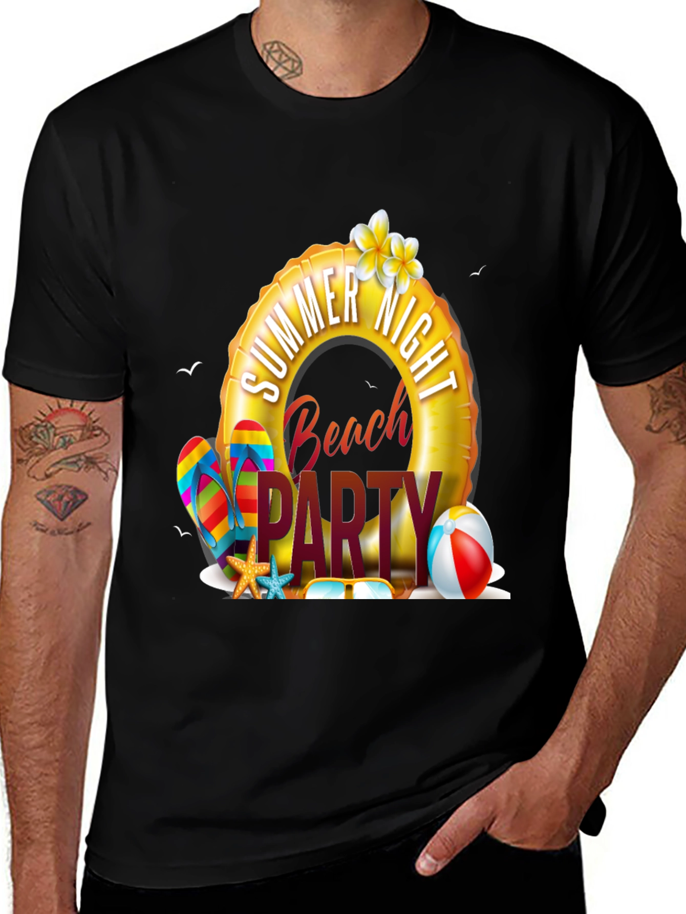 Summer Night Beach Party T-Shirt