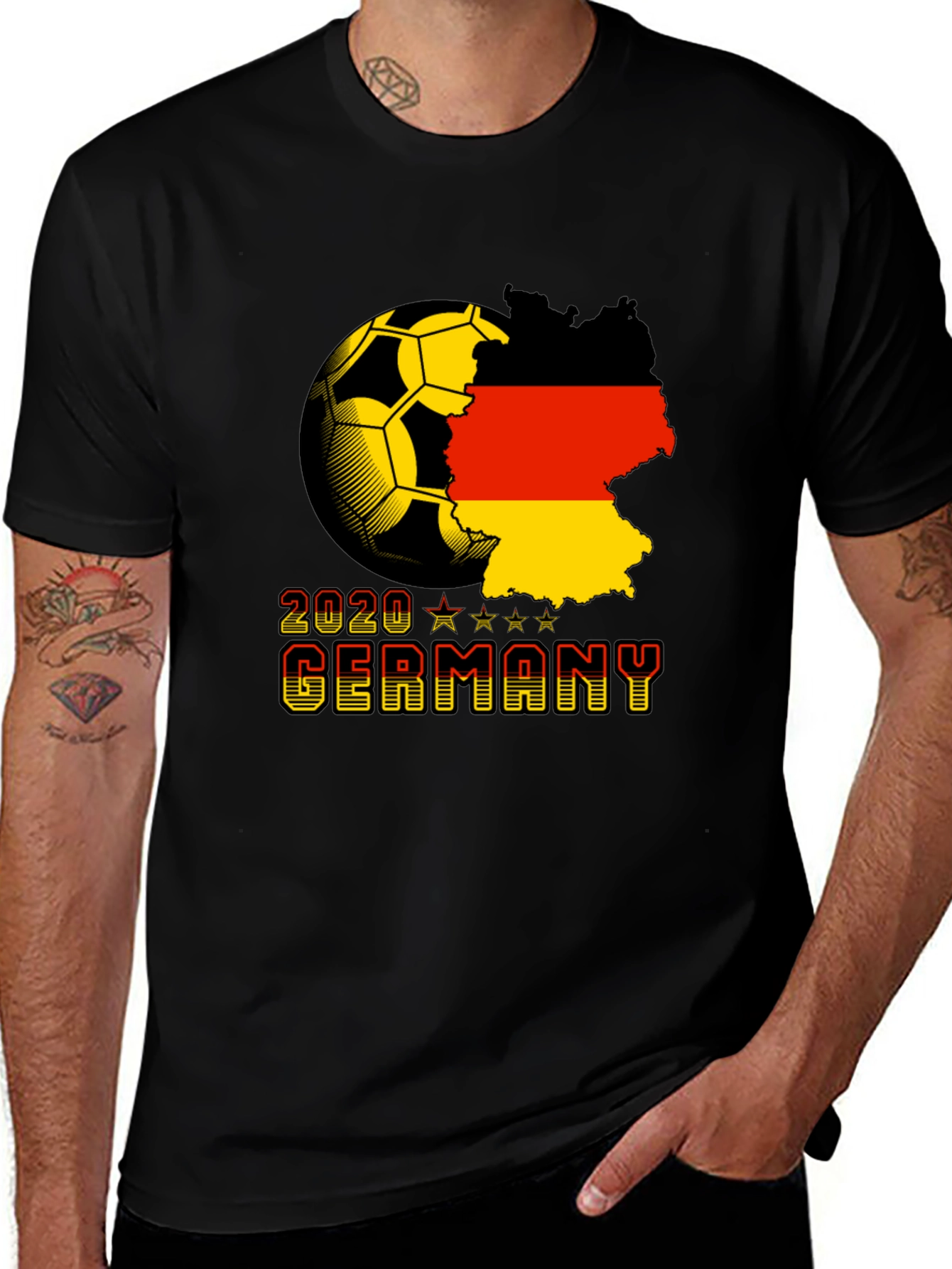 Variant 21 of Germany 2020 Soccer Fan T-Shirt