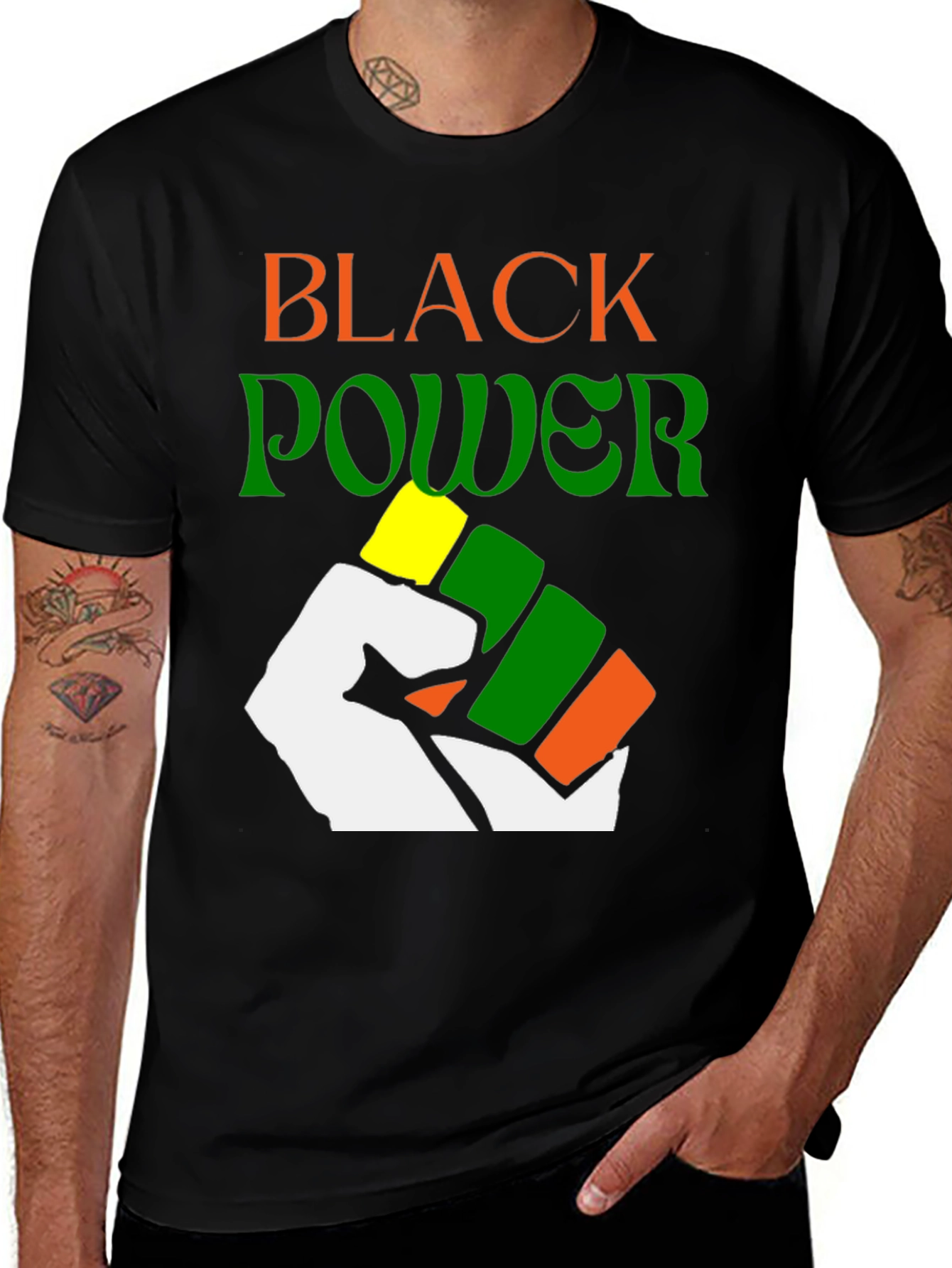 Black Power Fist T-Shirt