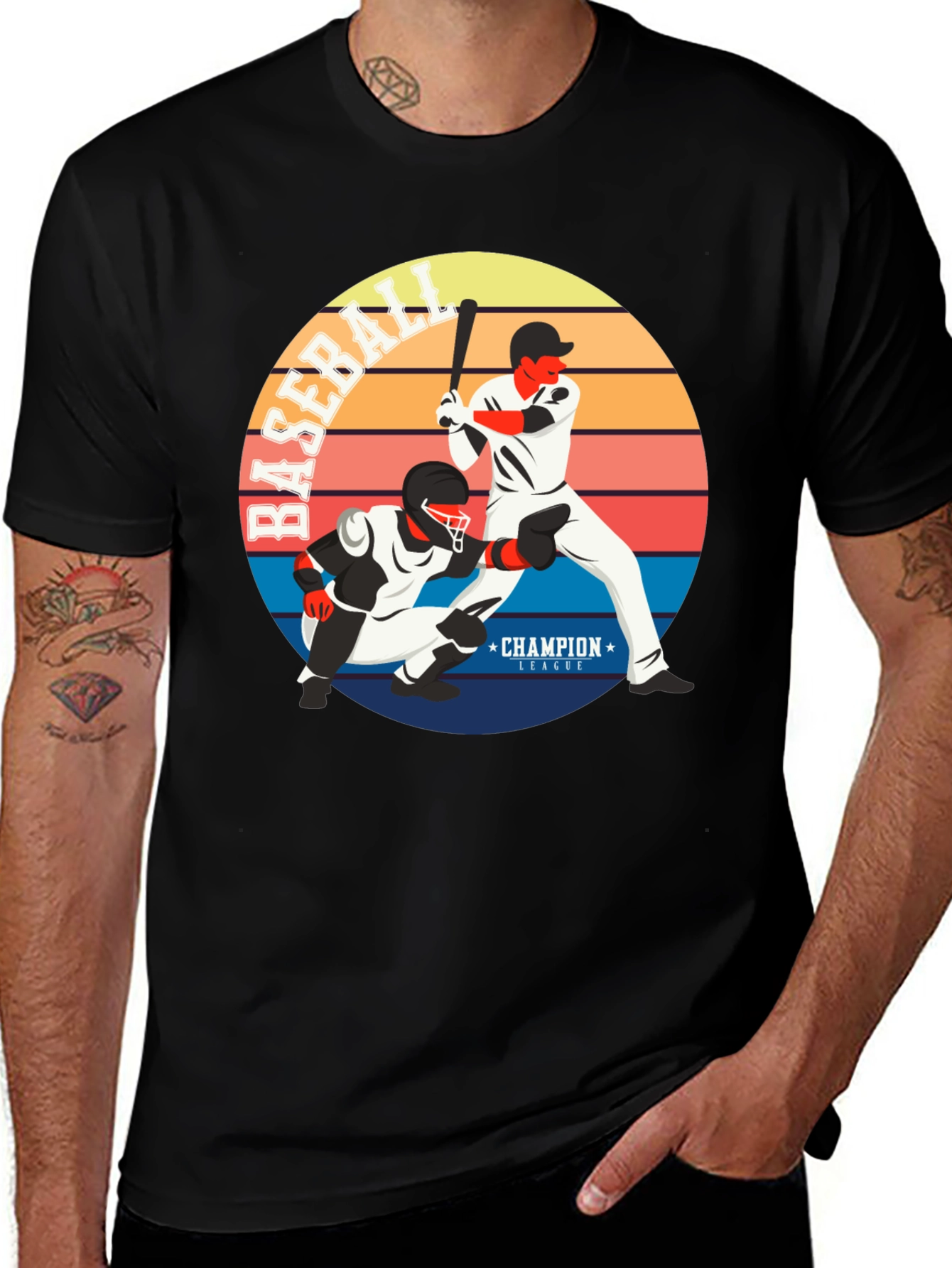 Variant 7 of Retro Baseball T-Shirt