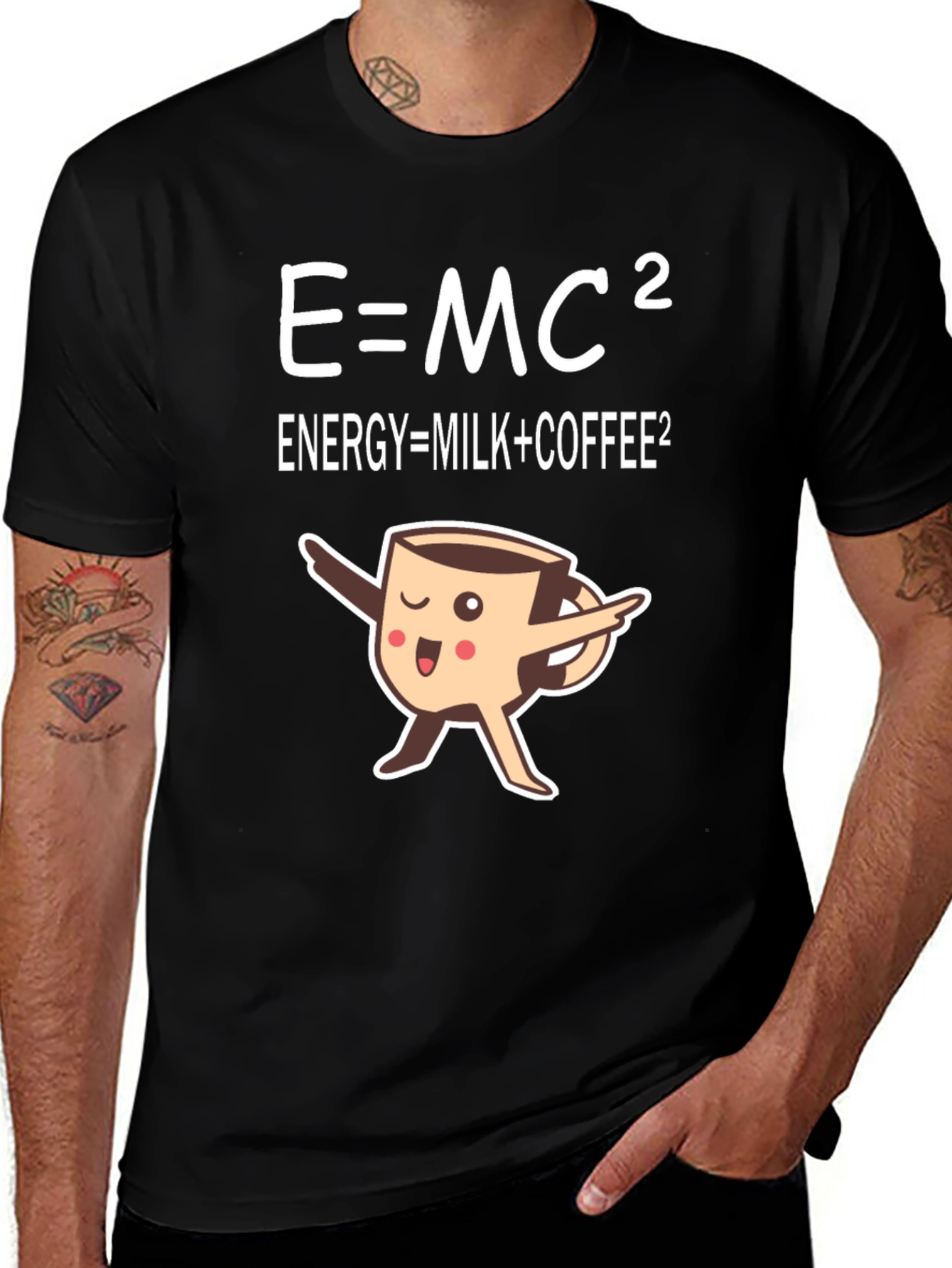Energy = Milk + Coffee T-Shirt