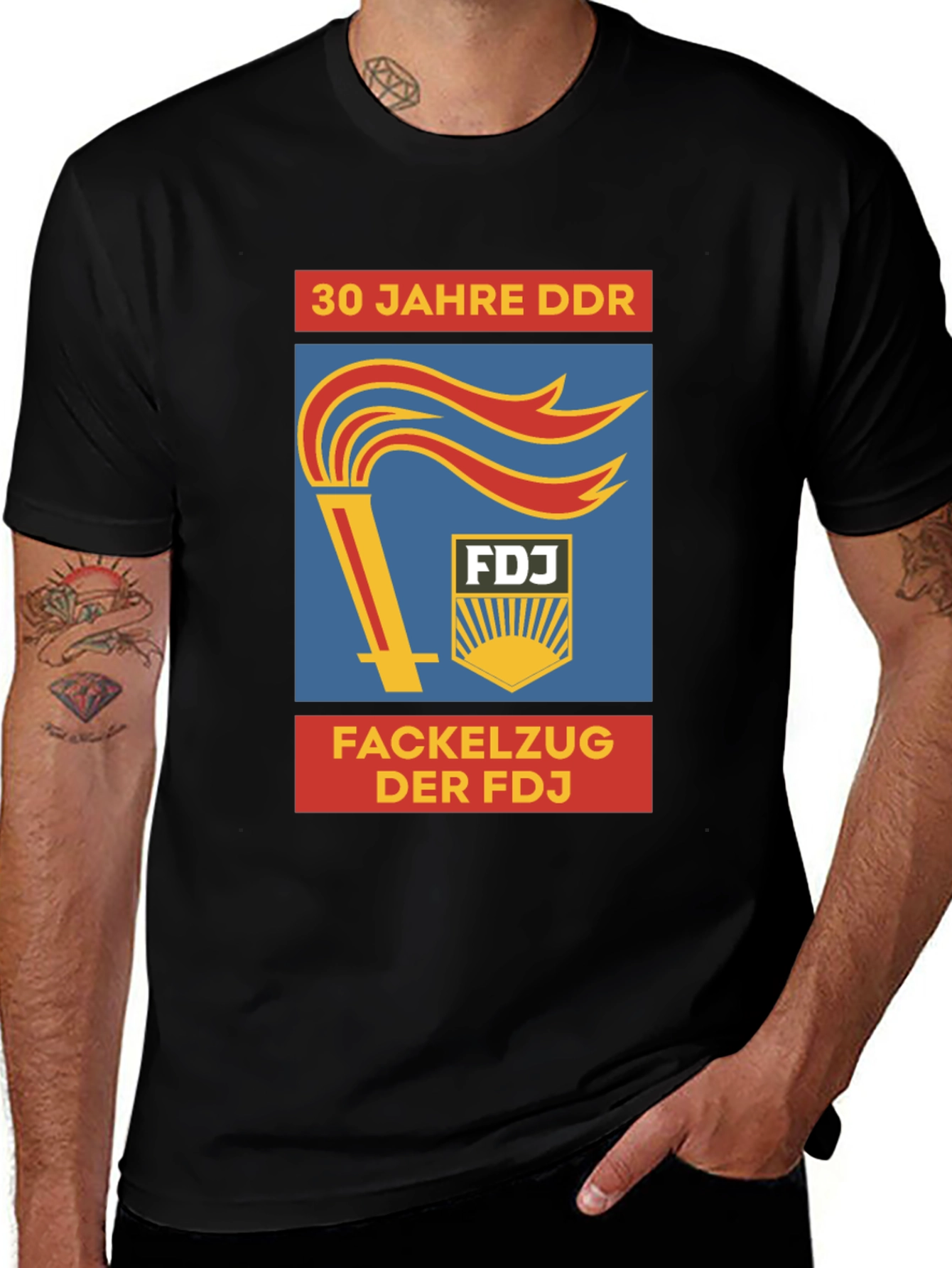 Vintage DDR 30 Jahre FDJ T-Shirt