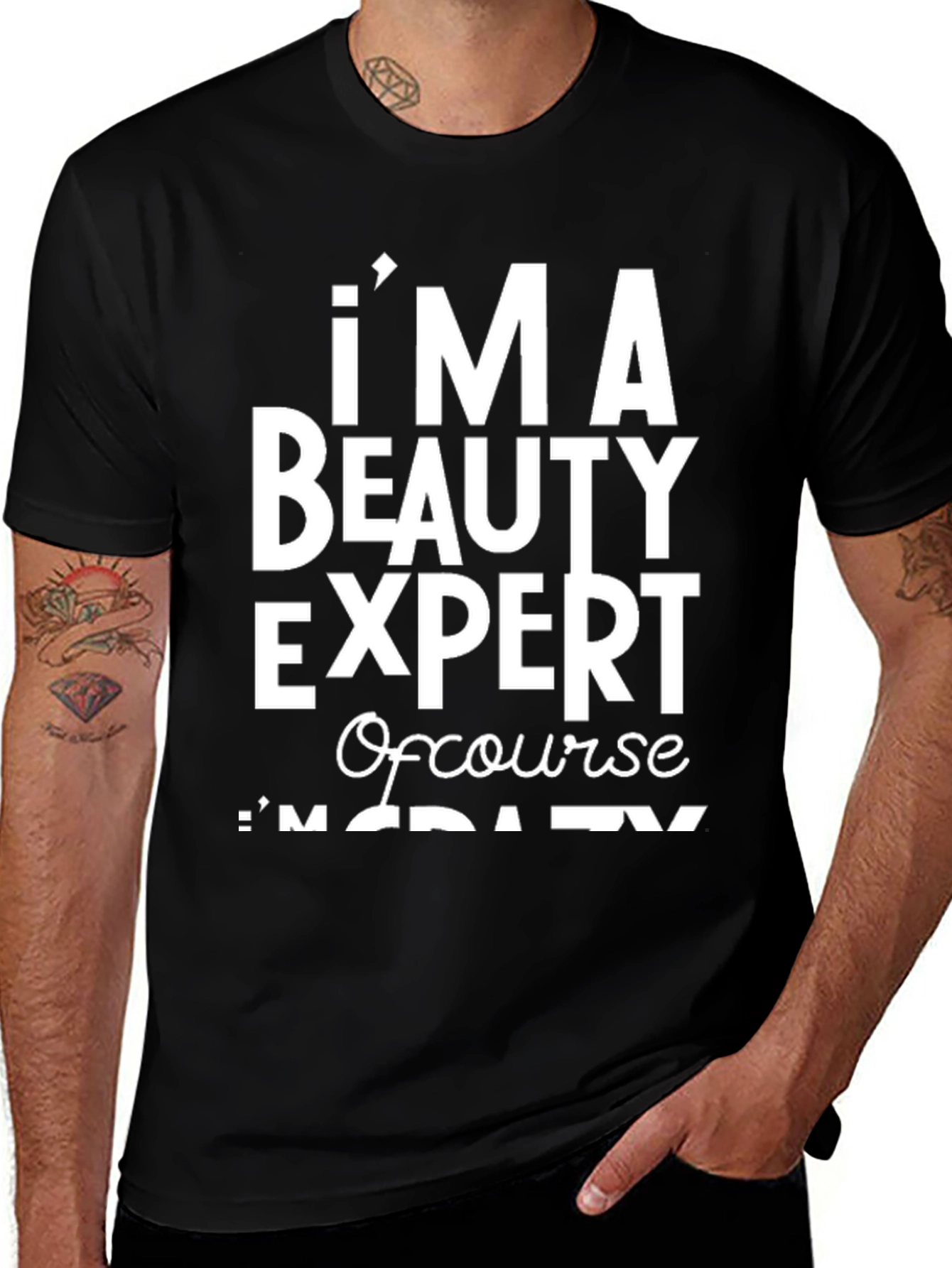 Variant 13 of Beauty Expert Graphic T-Shirt