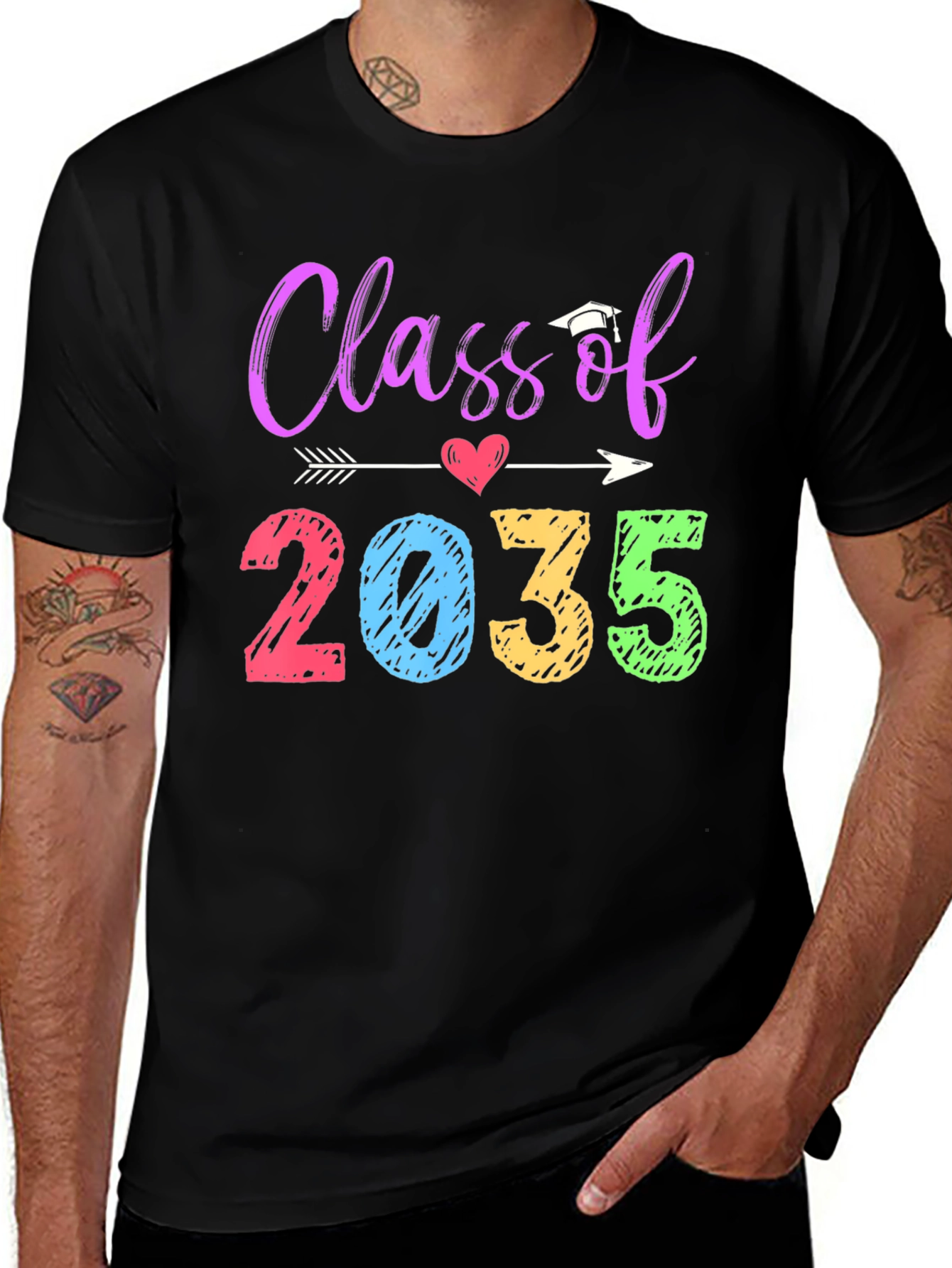 Variant 15 of Class of 2035 Graduation T-Shirt
