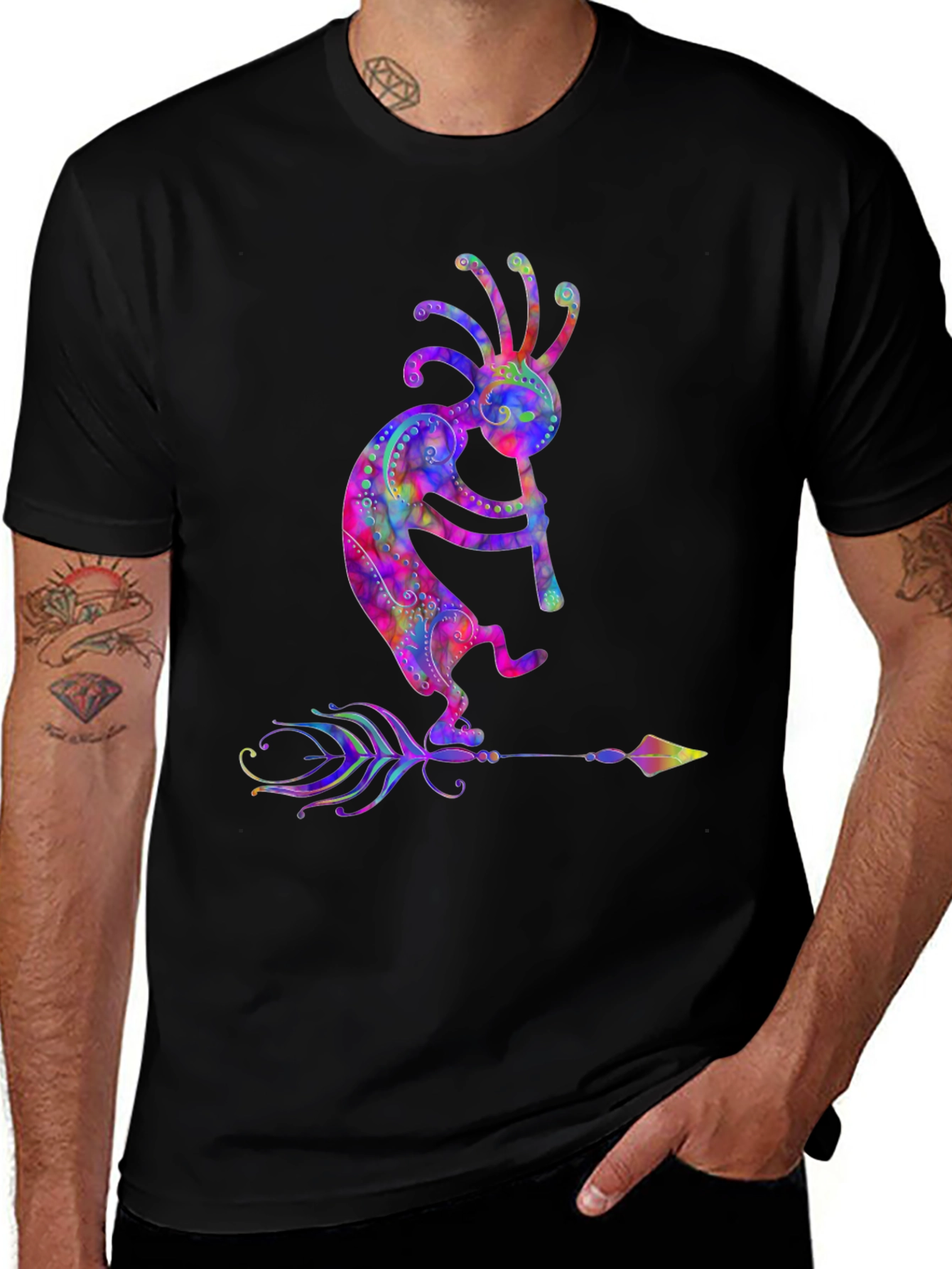 Colorful Kokopelli T-Shirt