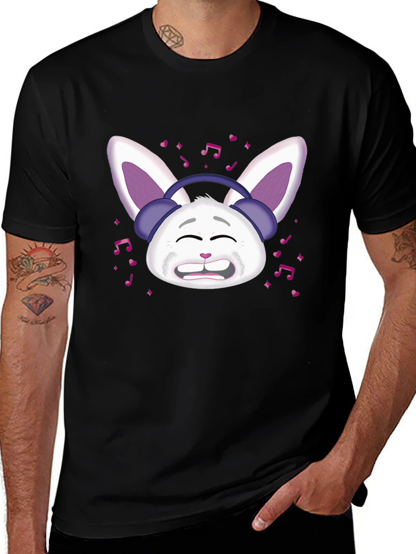 Variant 17 of Funny Bunny T-Shirt