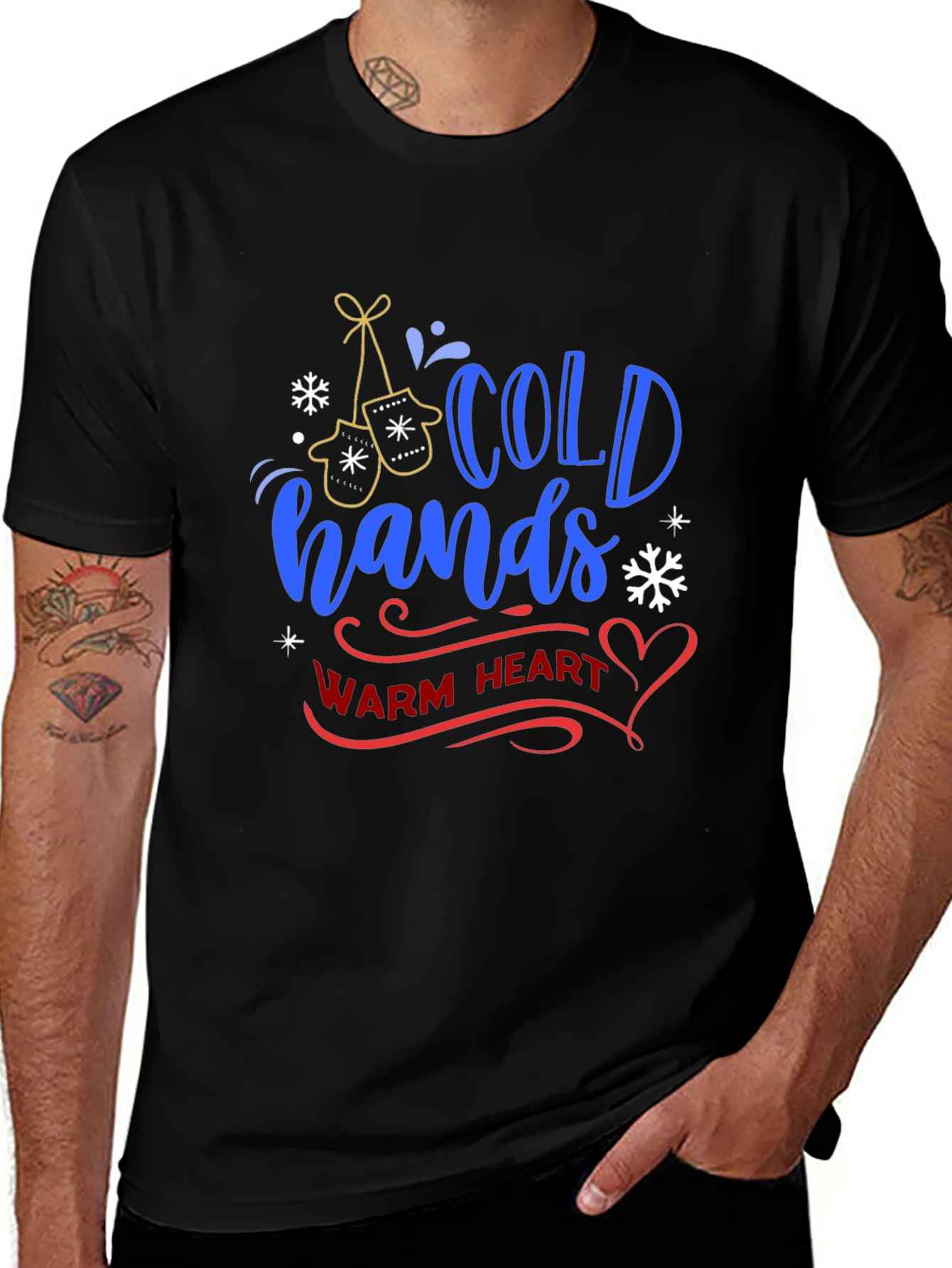 Cold Hands Warm Heart Graphic Tee