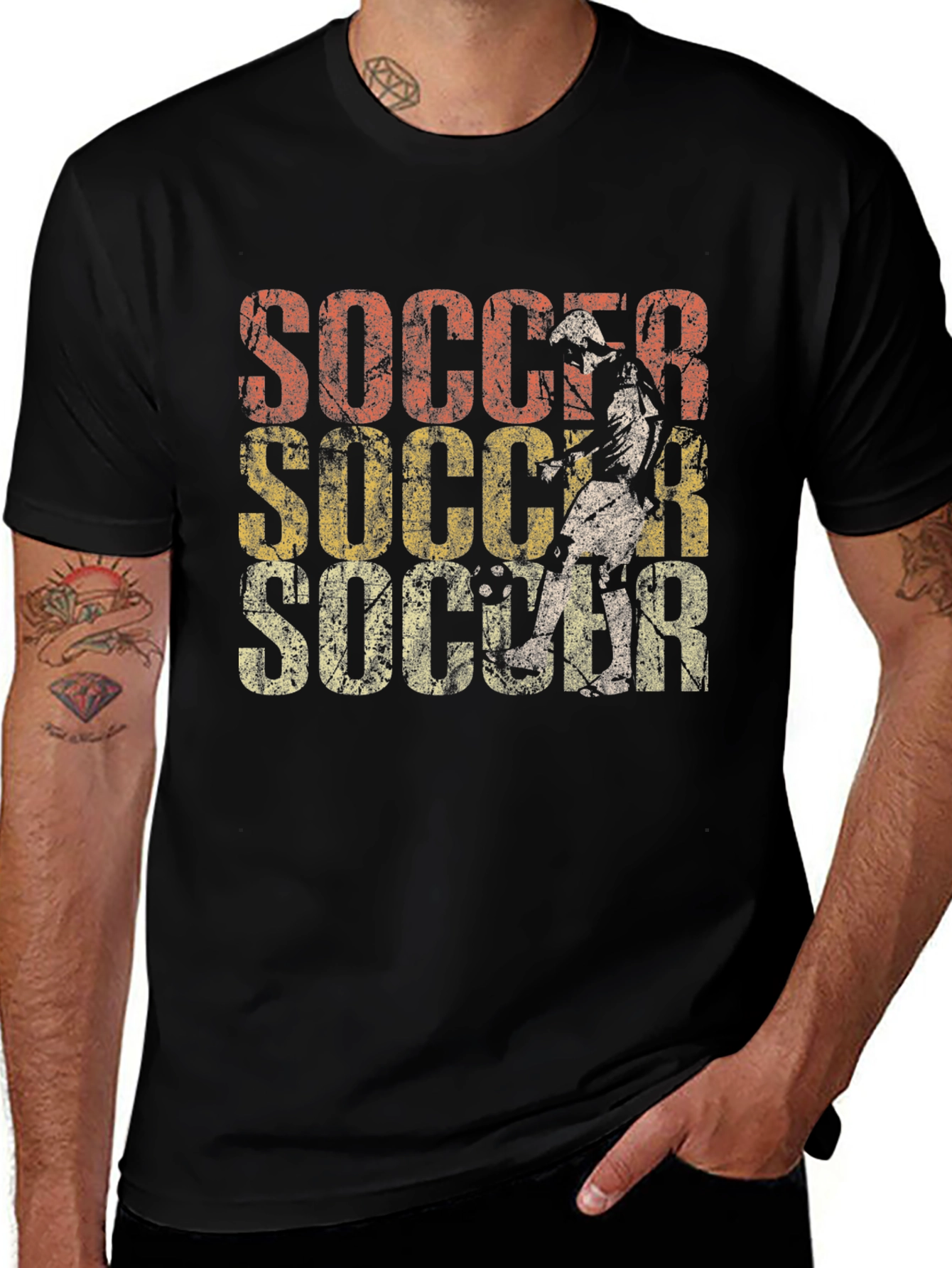Variant 11 of Vintage Soccer T-Shirt