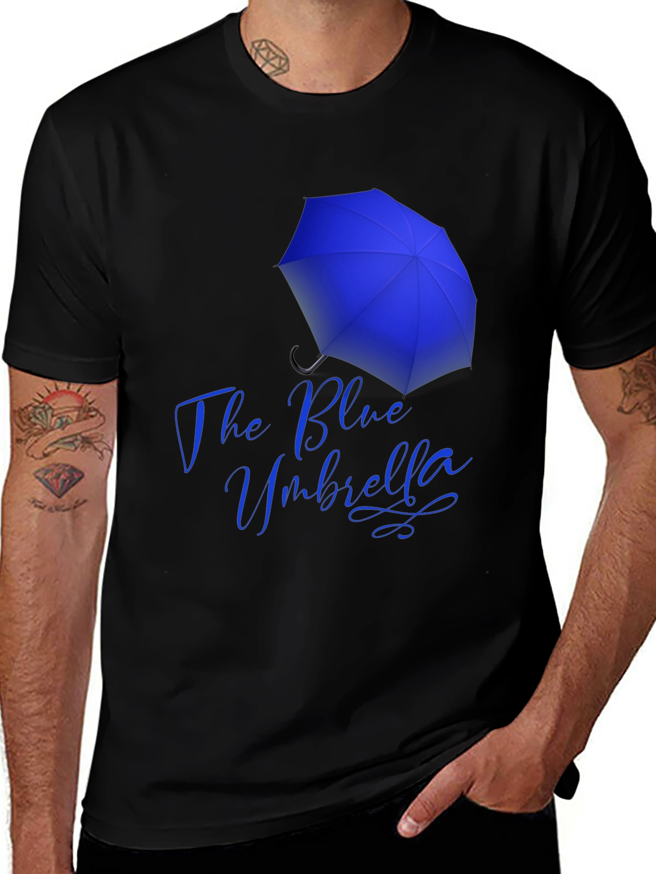Variant 21 of The Blue Umbrella Graphic Tee - Stylish Comfort