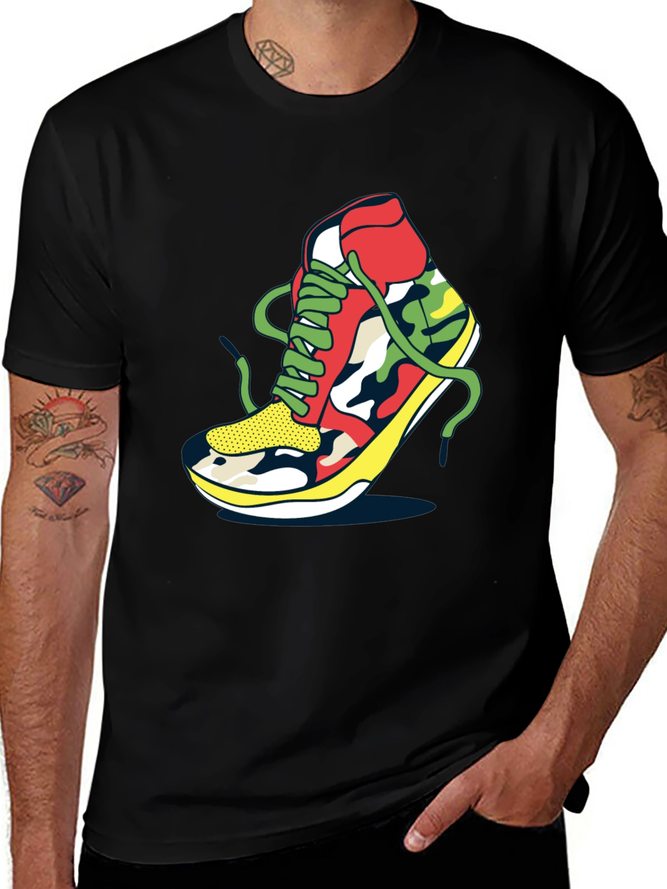 Variant 2 of Sneaker Graphic Tee - Streetwear Style