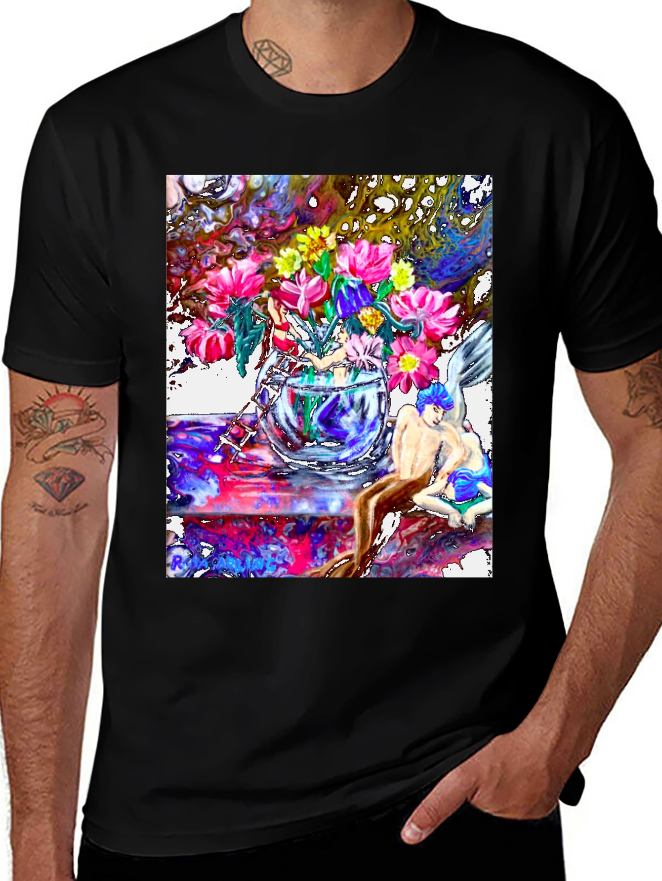 Variant 25 of Floral Fairytale T-Shirt