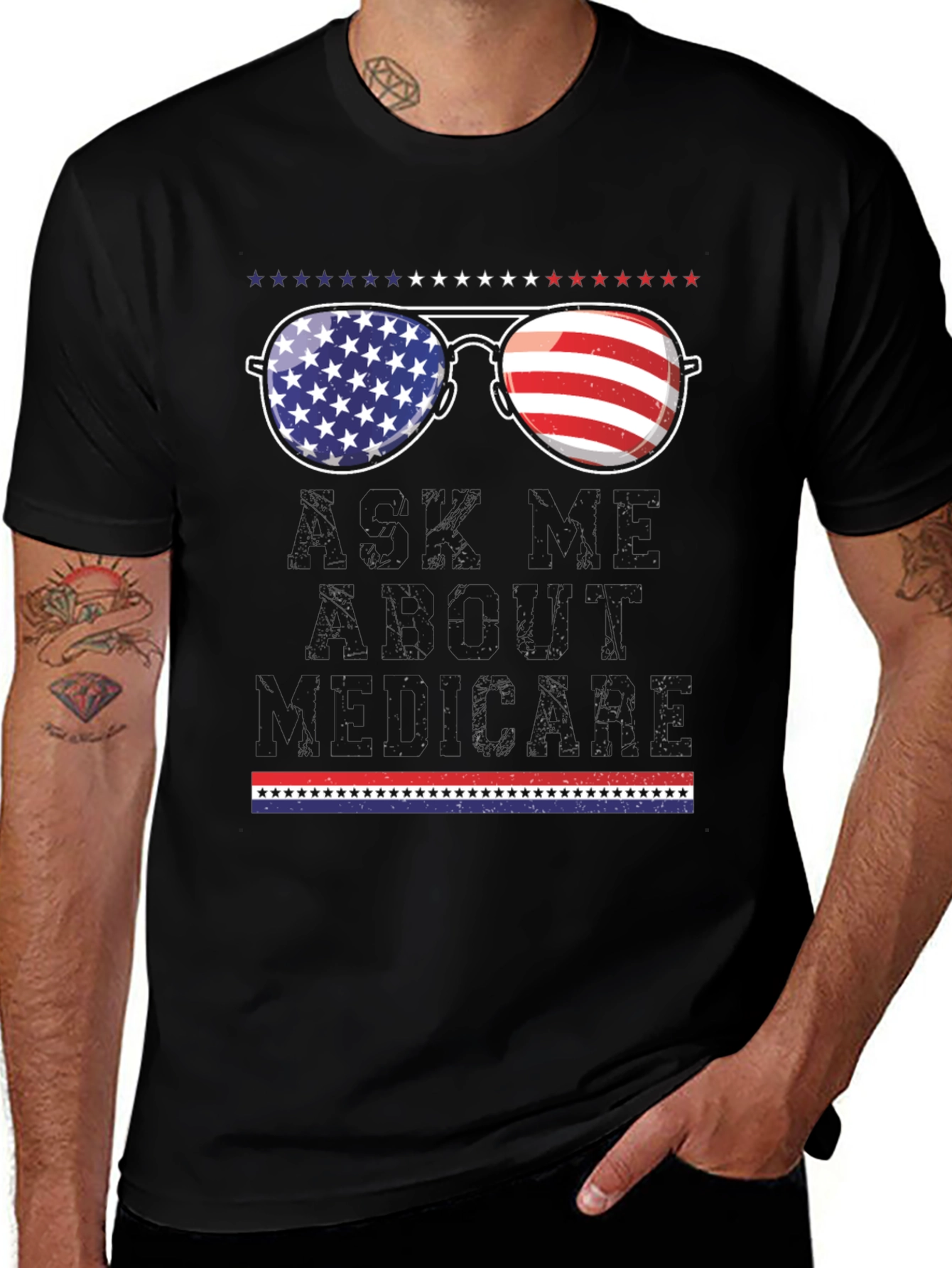 Patriotic Sunglasses T-Shirt