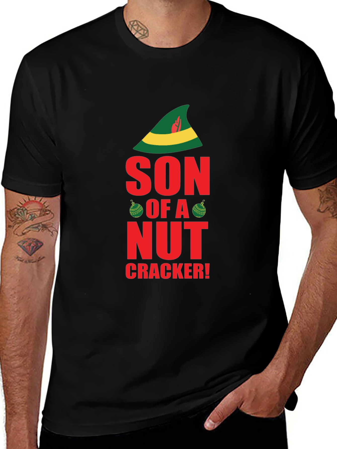 Son of a Nutcracker Elf Inspired Christmas Tee
