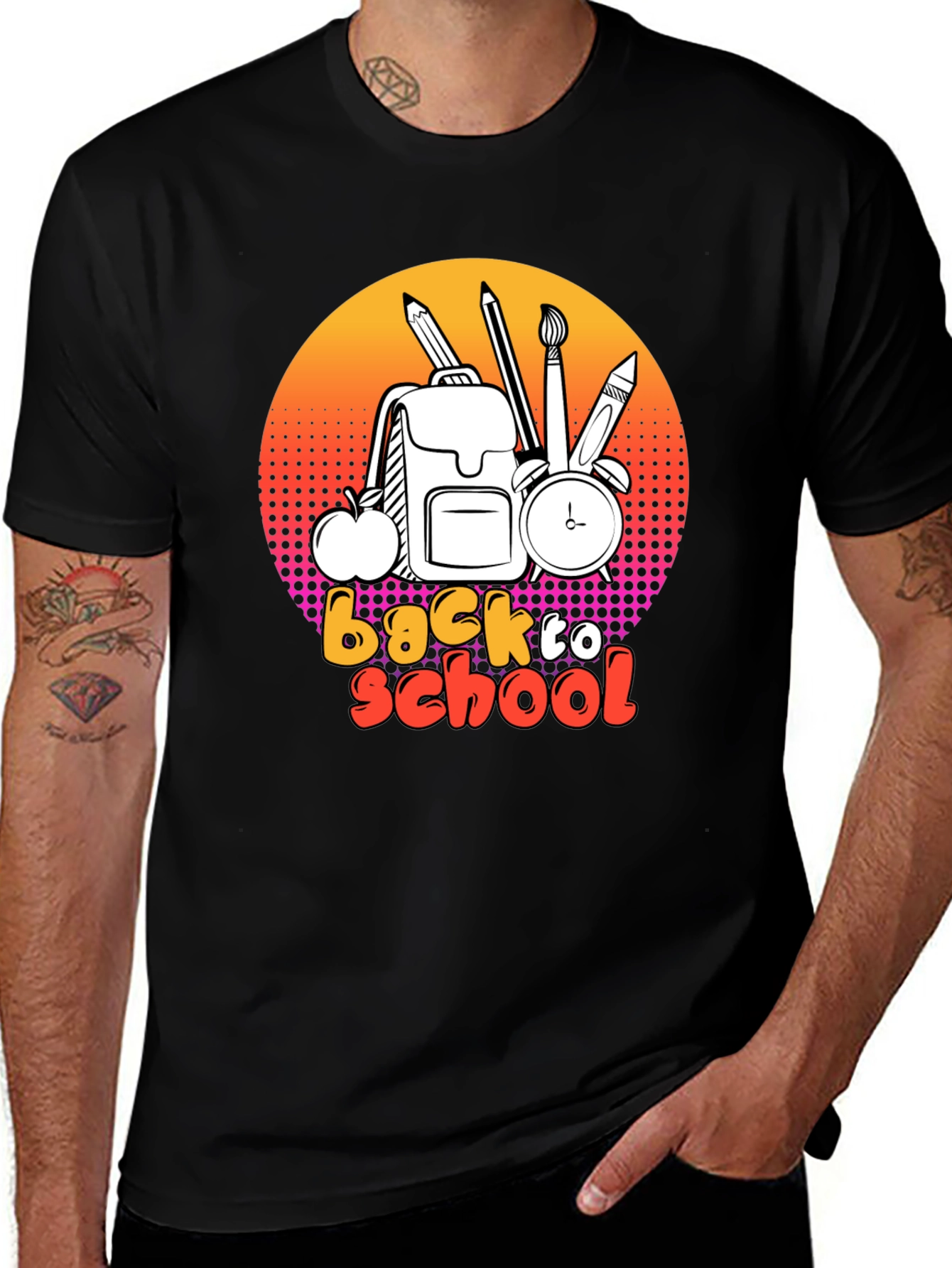 Variant 4 of Back to School Graphic Tee