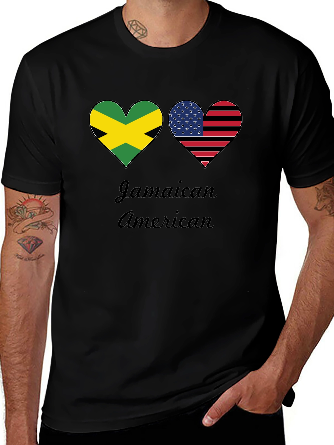 Jamaican American Pride T-Shirt