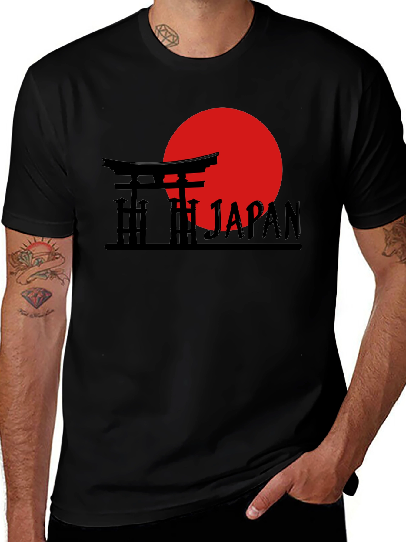 Japan Silhouette T-Shirt - Stylish Graphic Tee